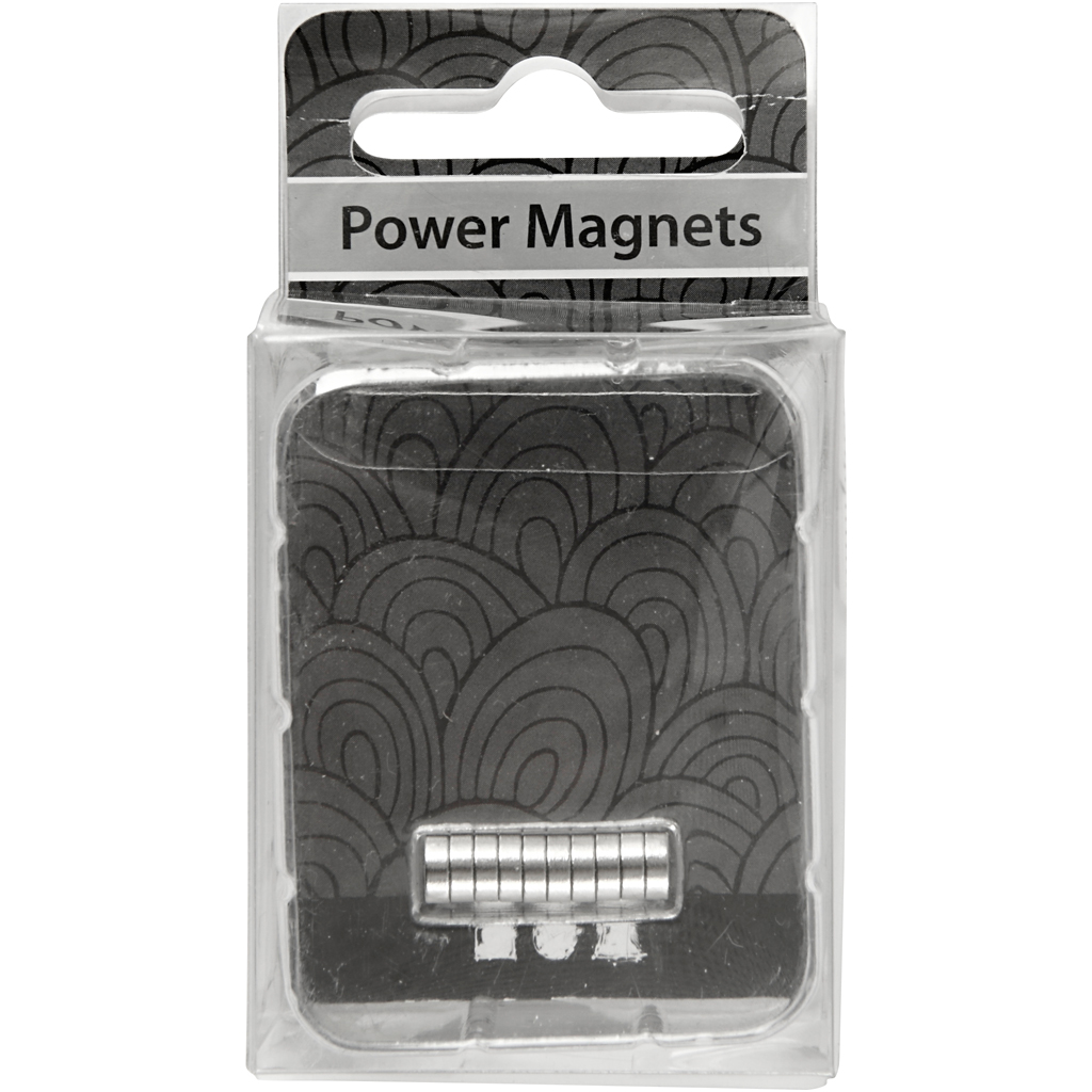 Powermagnet Creativ Company Tykkelse 2 mm 1 Pk