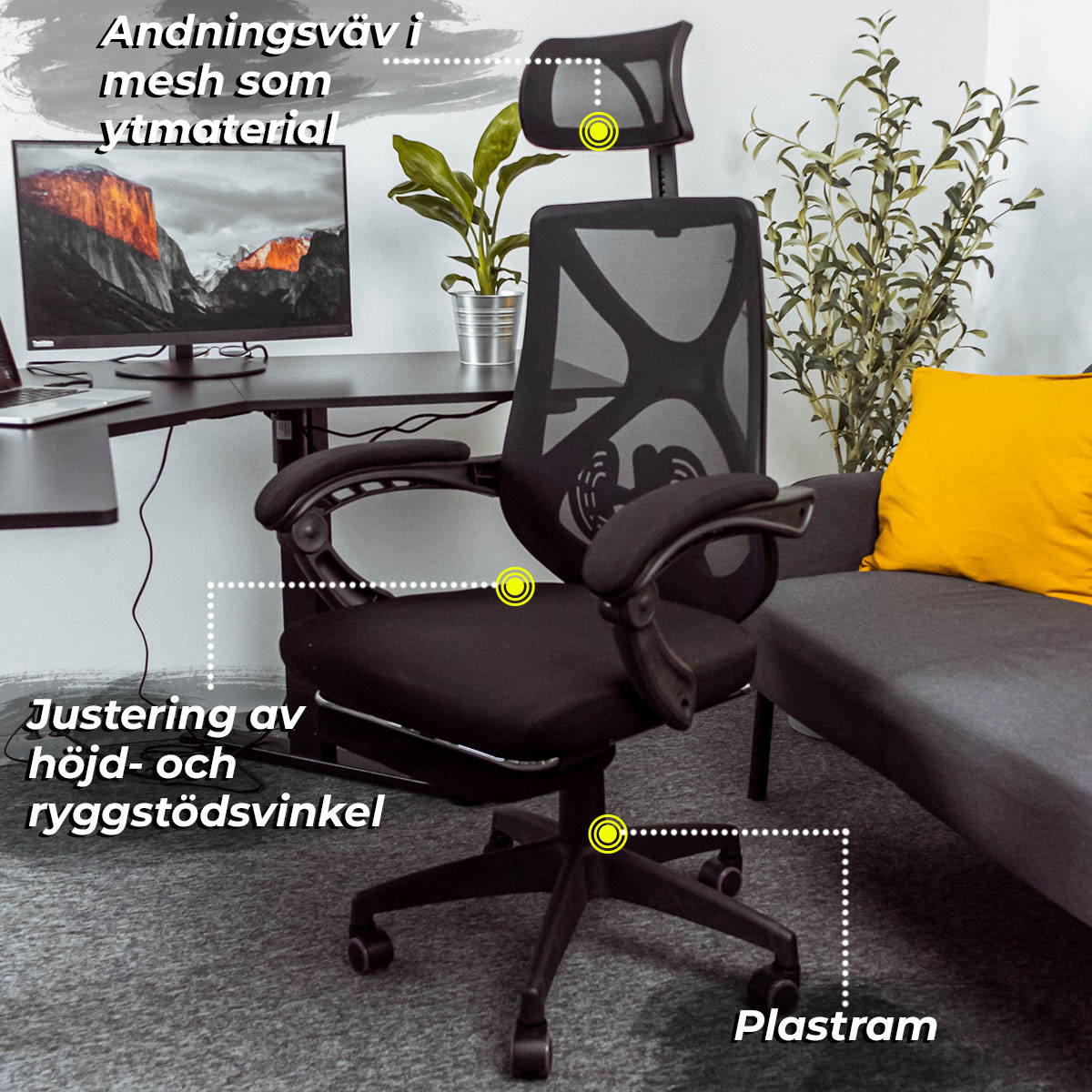 Kontorstol Lykke Office Pro