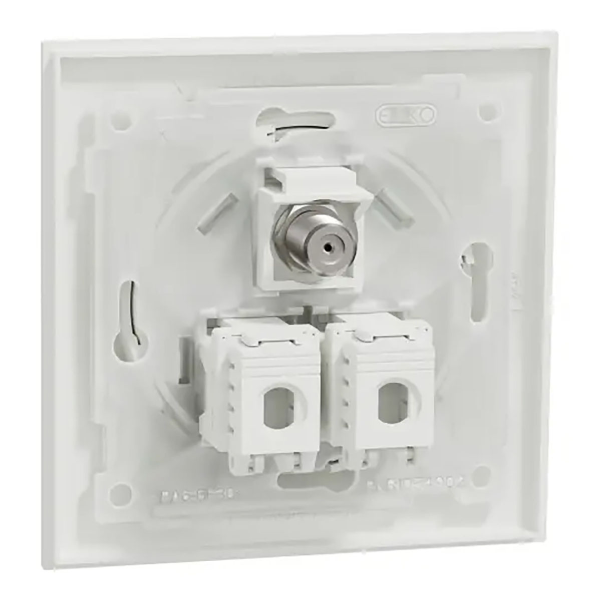 Vegguttak Elko One Modularuttak Innfelt RJ45 Cat.6 UTP