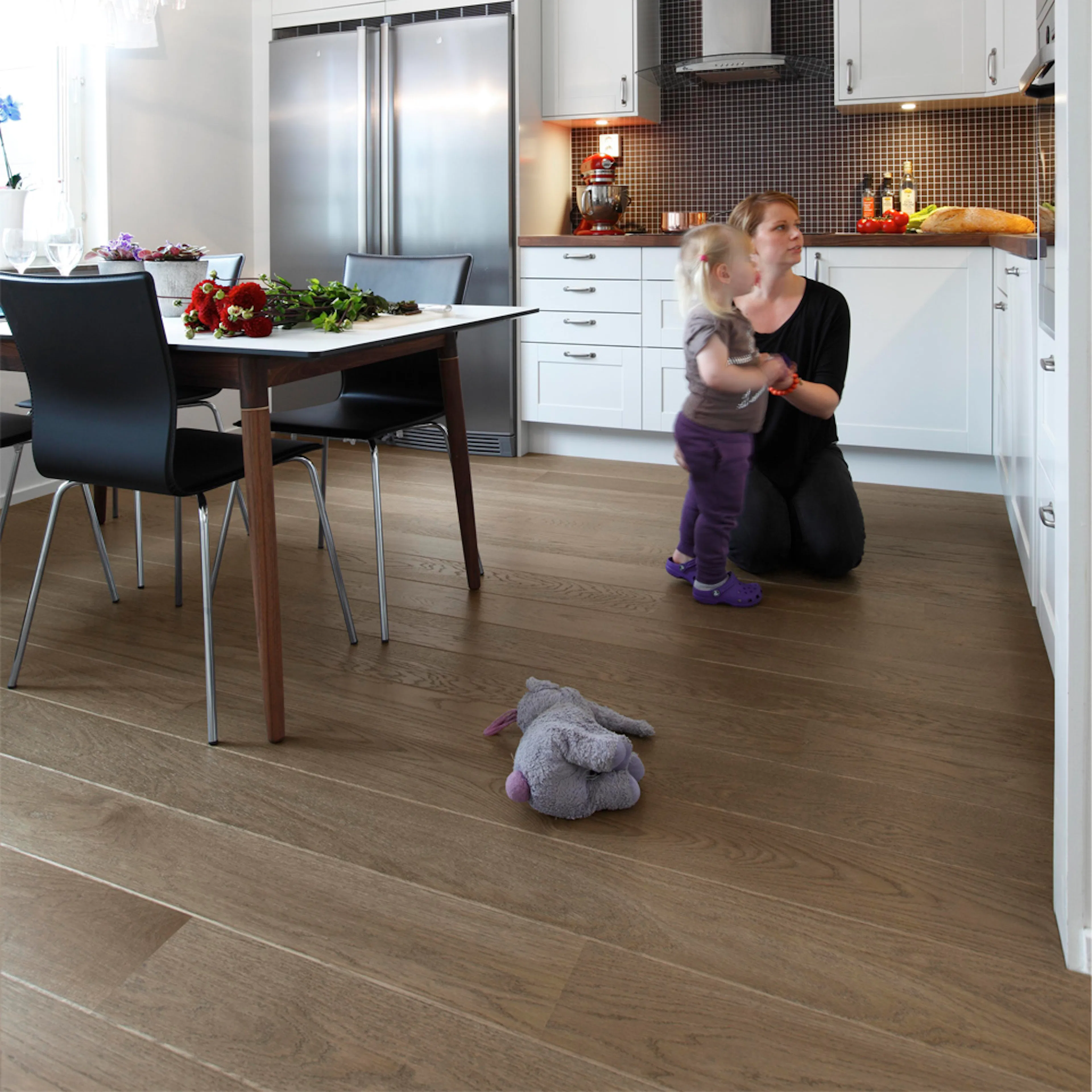 Parkett Tarkett Shade Eik Stone Grey Plank