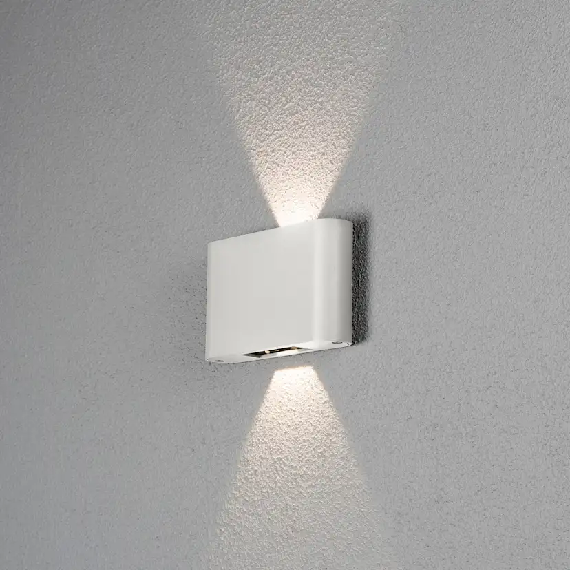 Vegglampe Gnosjö Konstsmide Chieri Justerbar Spredning LED 2X6W