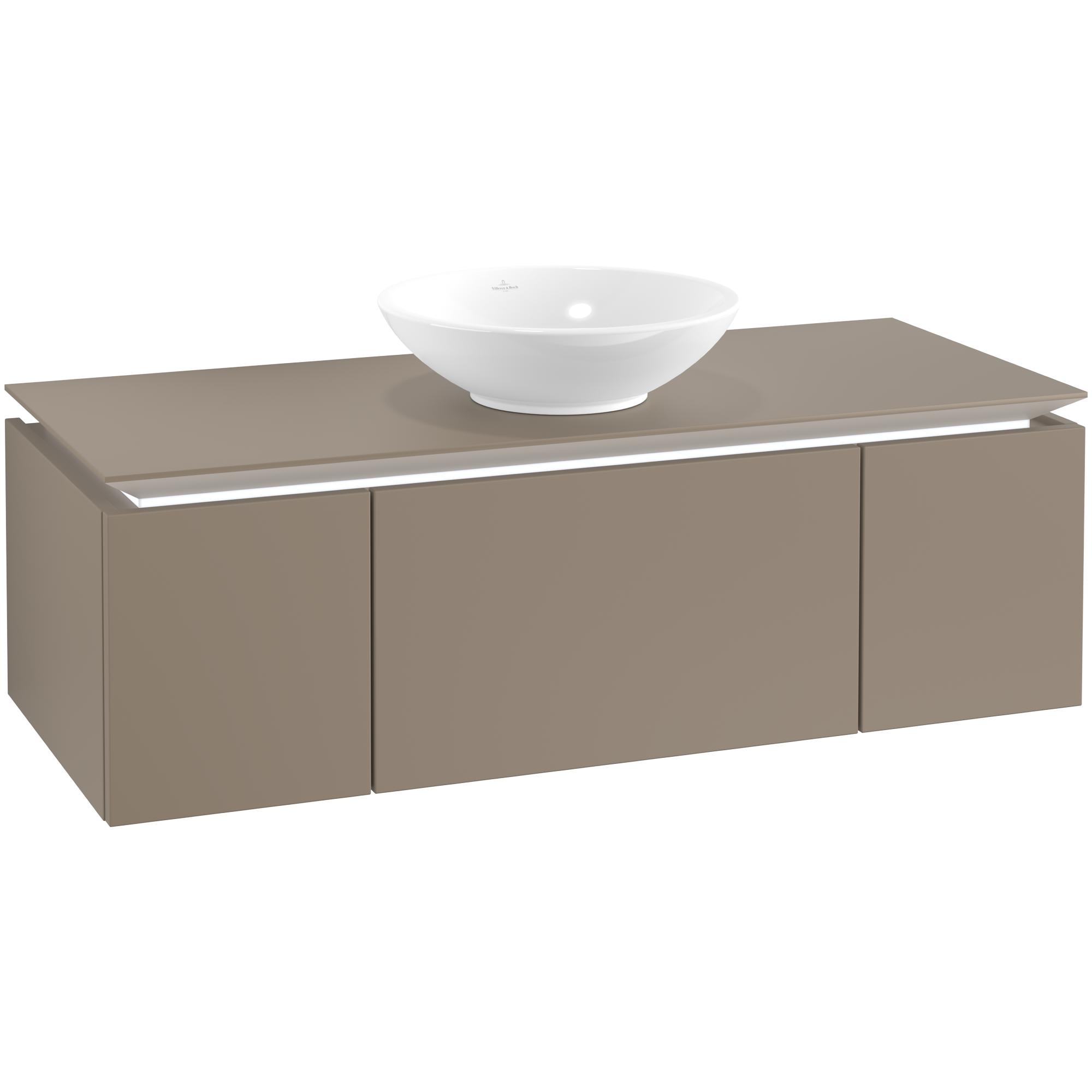 Tvättställsskåp Villeroy & Boch Legato Kompakt med 3 Lådor för Ytmonterat Tvättställ från Övriga V&B Serier