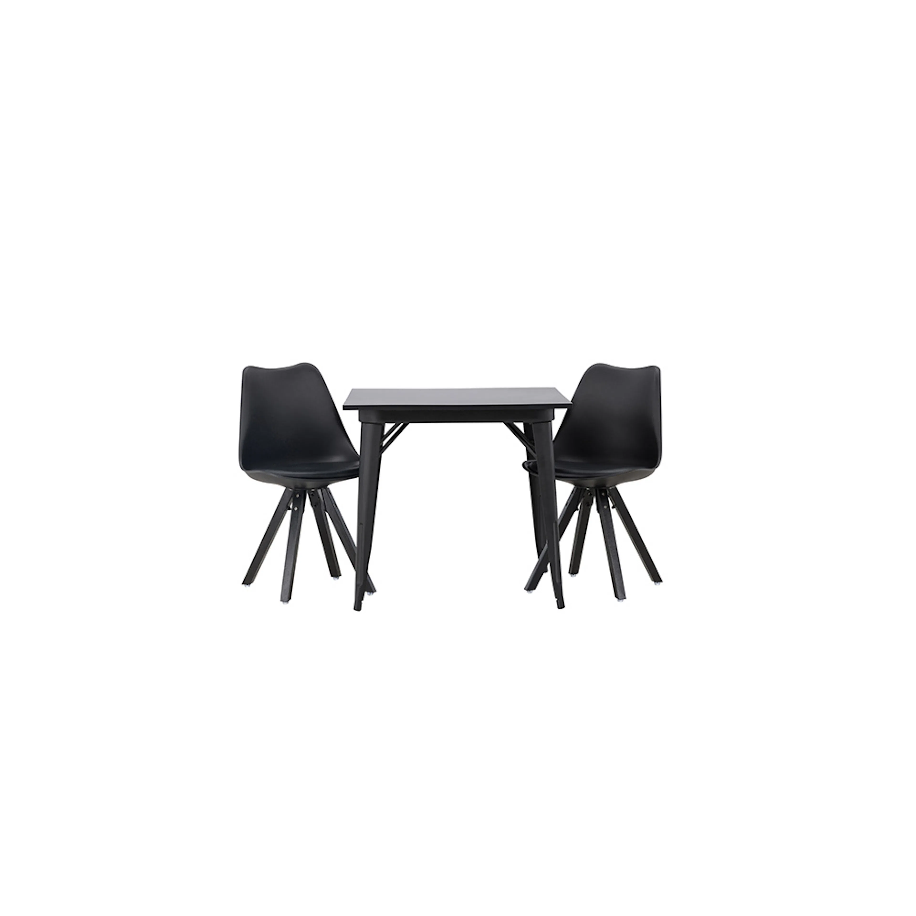 Spisegruppe Venture Home Tempe med 2 stk Zeno Stoler