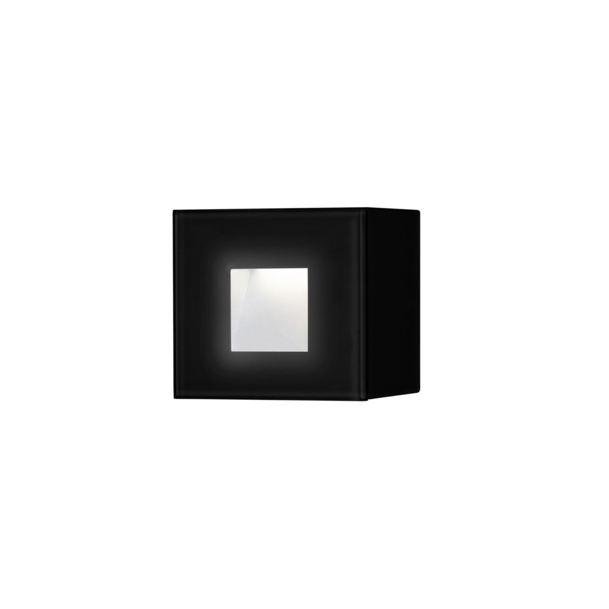 Vegglampe Gnosjö Konstsmide Chieri 1,5W LED Kvadrat