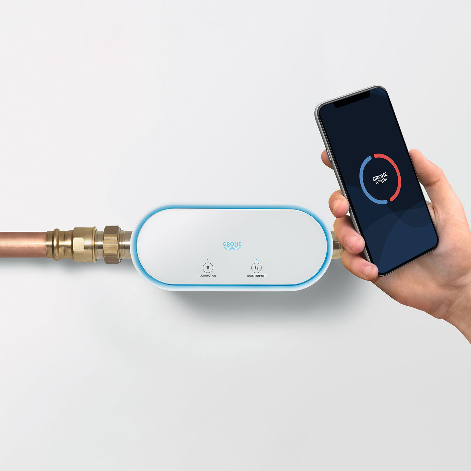 Vattenfelsbrytare Grohe Sense Guard 22500