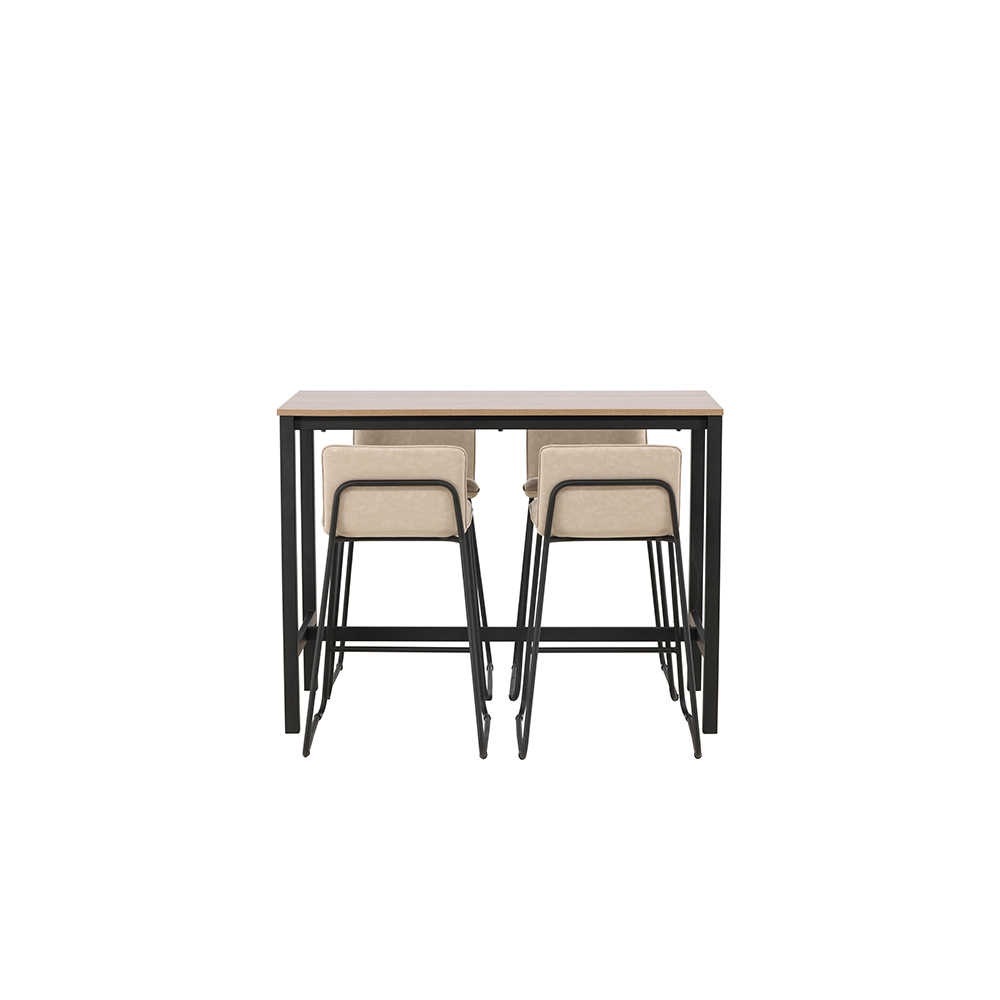 Spisegruppe Venture Home Camden med 4 Bisbee Stoler