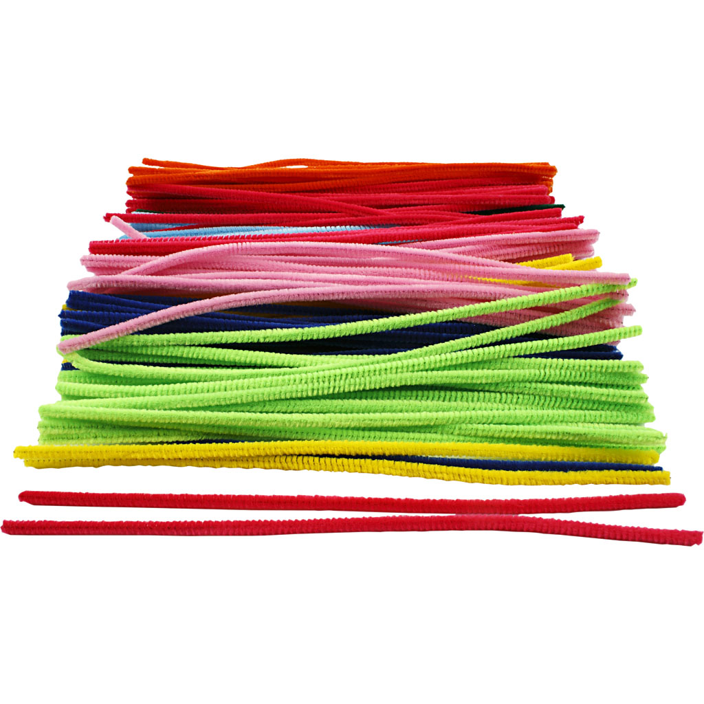 Piperensere Creativ Company L30 cm Tykkelse 6 mm Ass Farger 1 Pk
