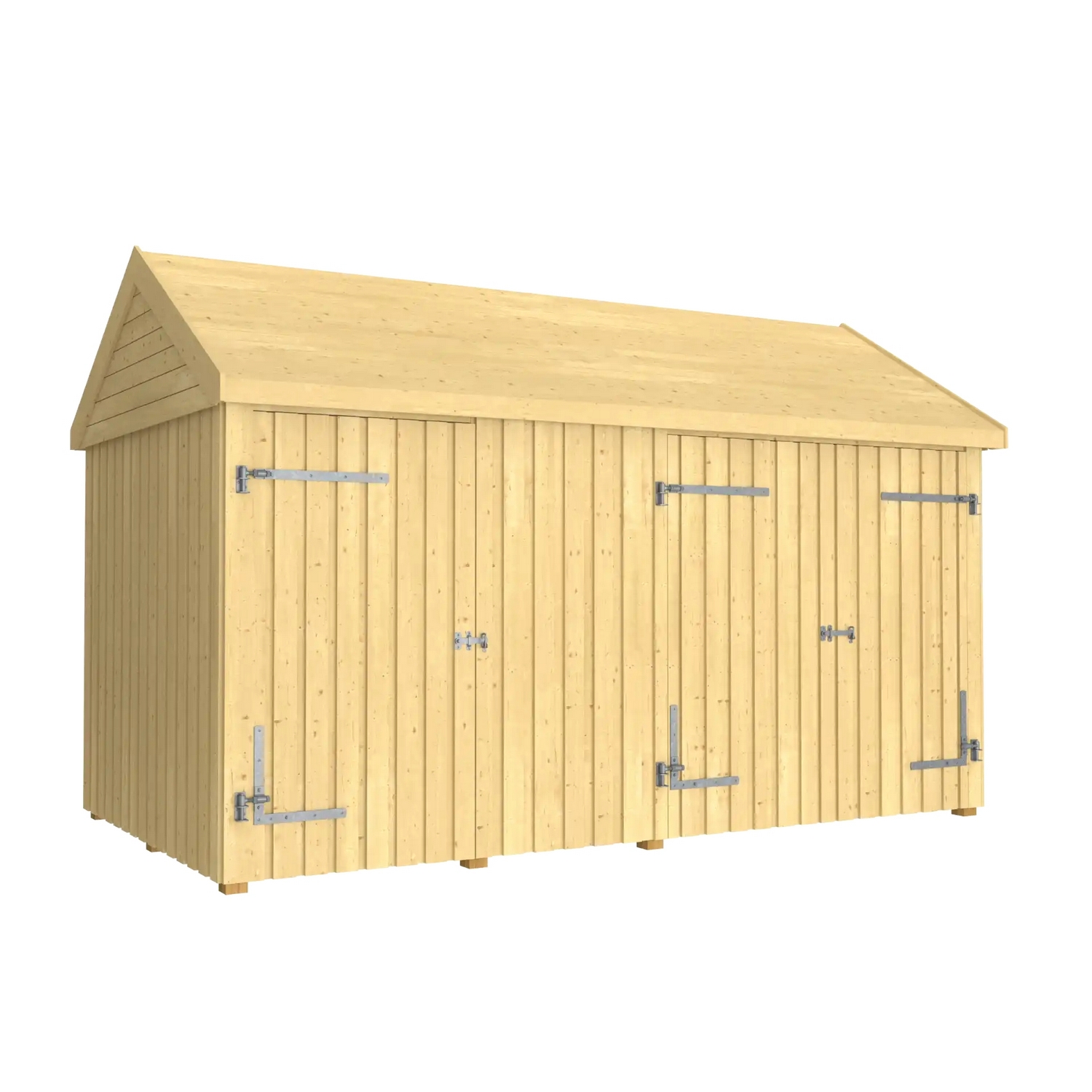 Utebod PLUS Classic Multi Hagehus 2 Moduler Enkel og Dobbeldør 10m2