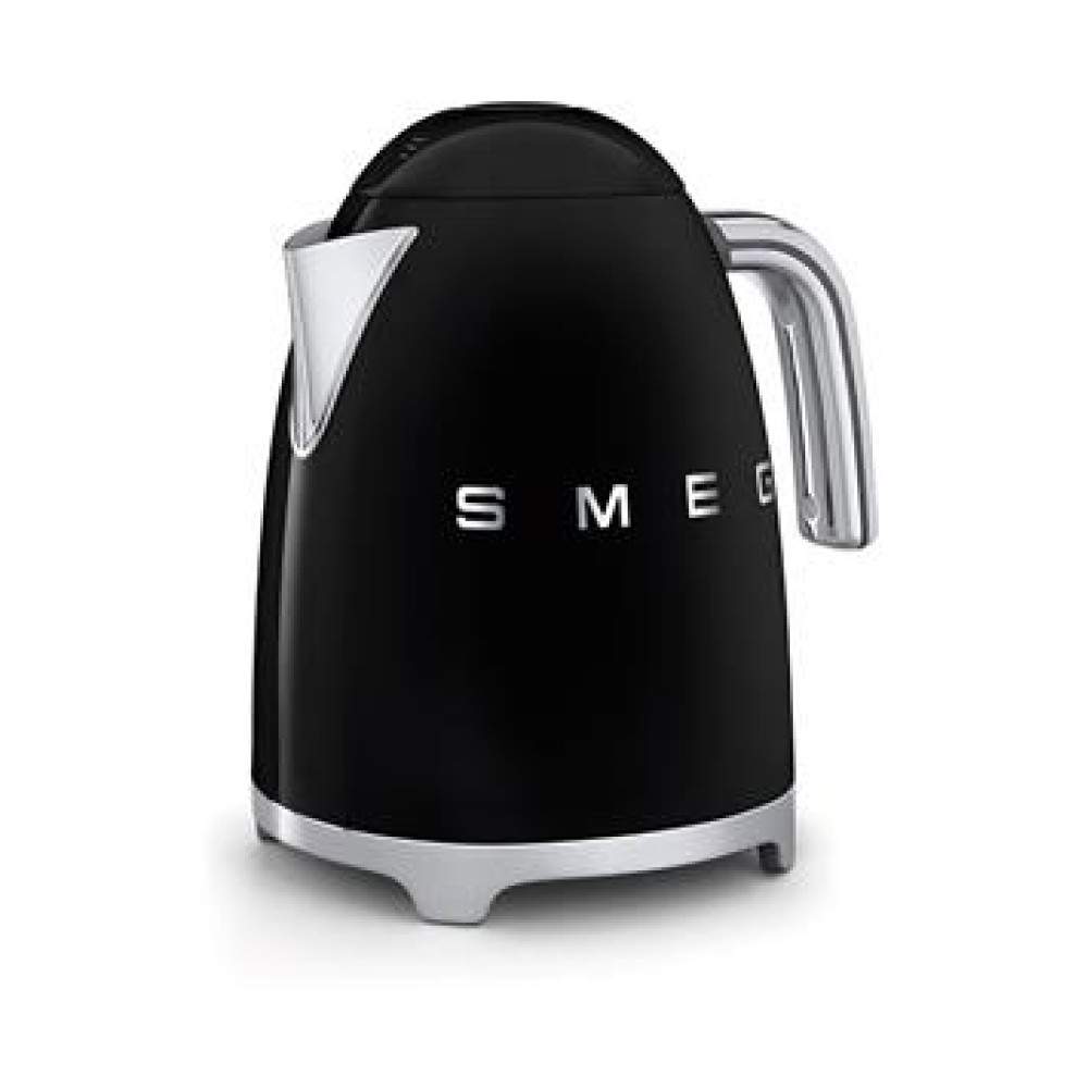 Vannkoker Smeg KLF03BLEU Retro Sort med Rustfritt Stål