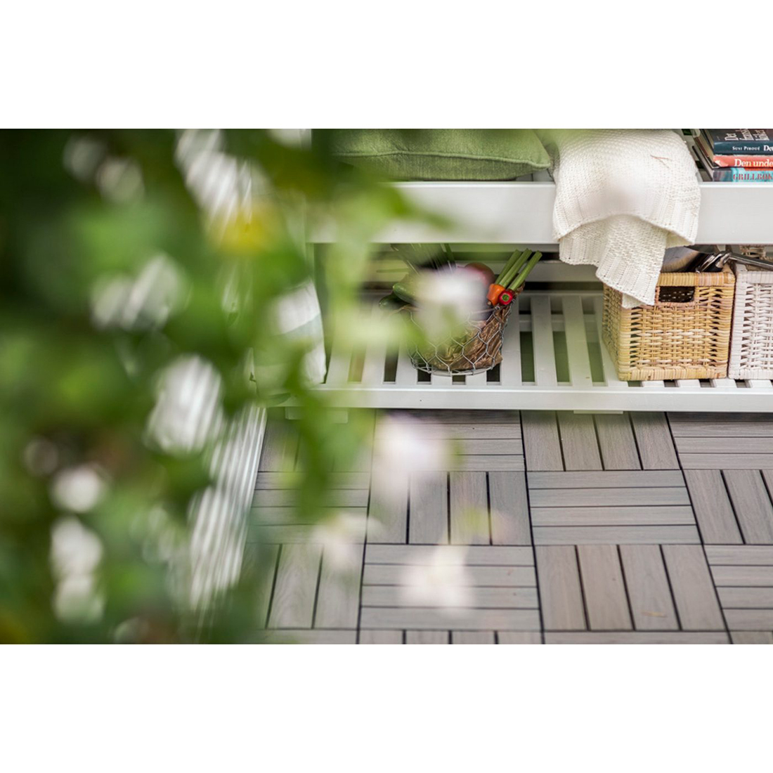 Terrassehelle Jabo Ruta Kompositt 4-Pk 30x30 cm FSC (A)