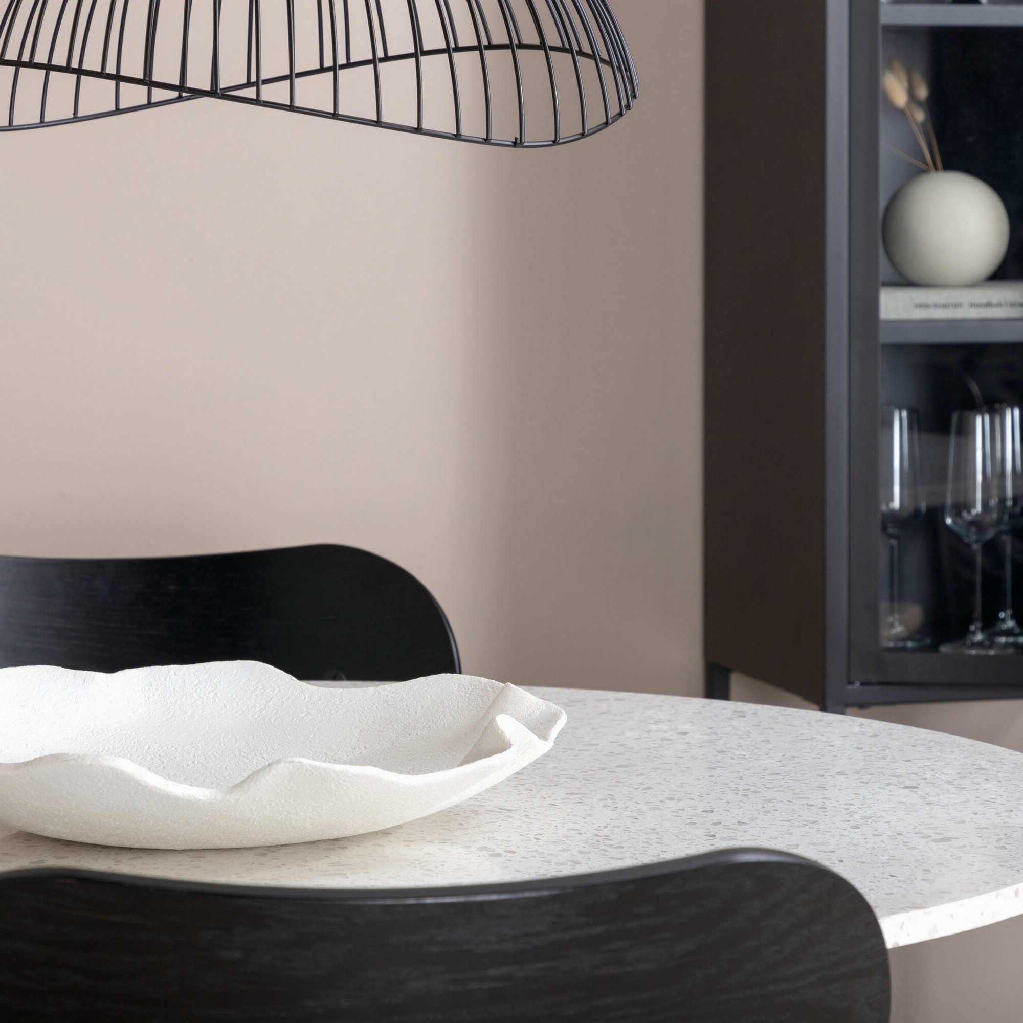 Spisegruppe Venture Home Razzia med 4stk Polly Stoler