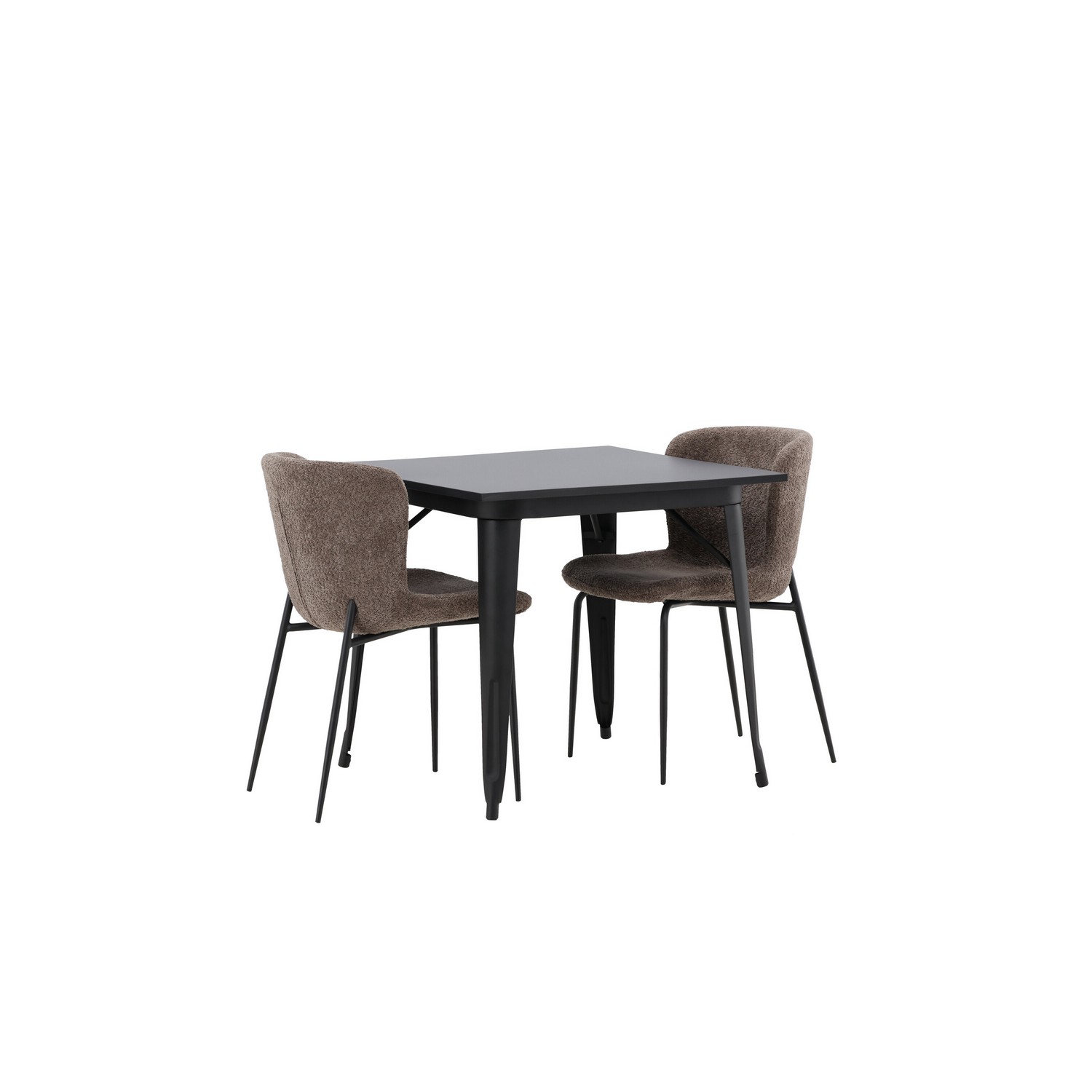Spisegruppe Venture Home Tempe med 2 Modesto Stoler