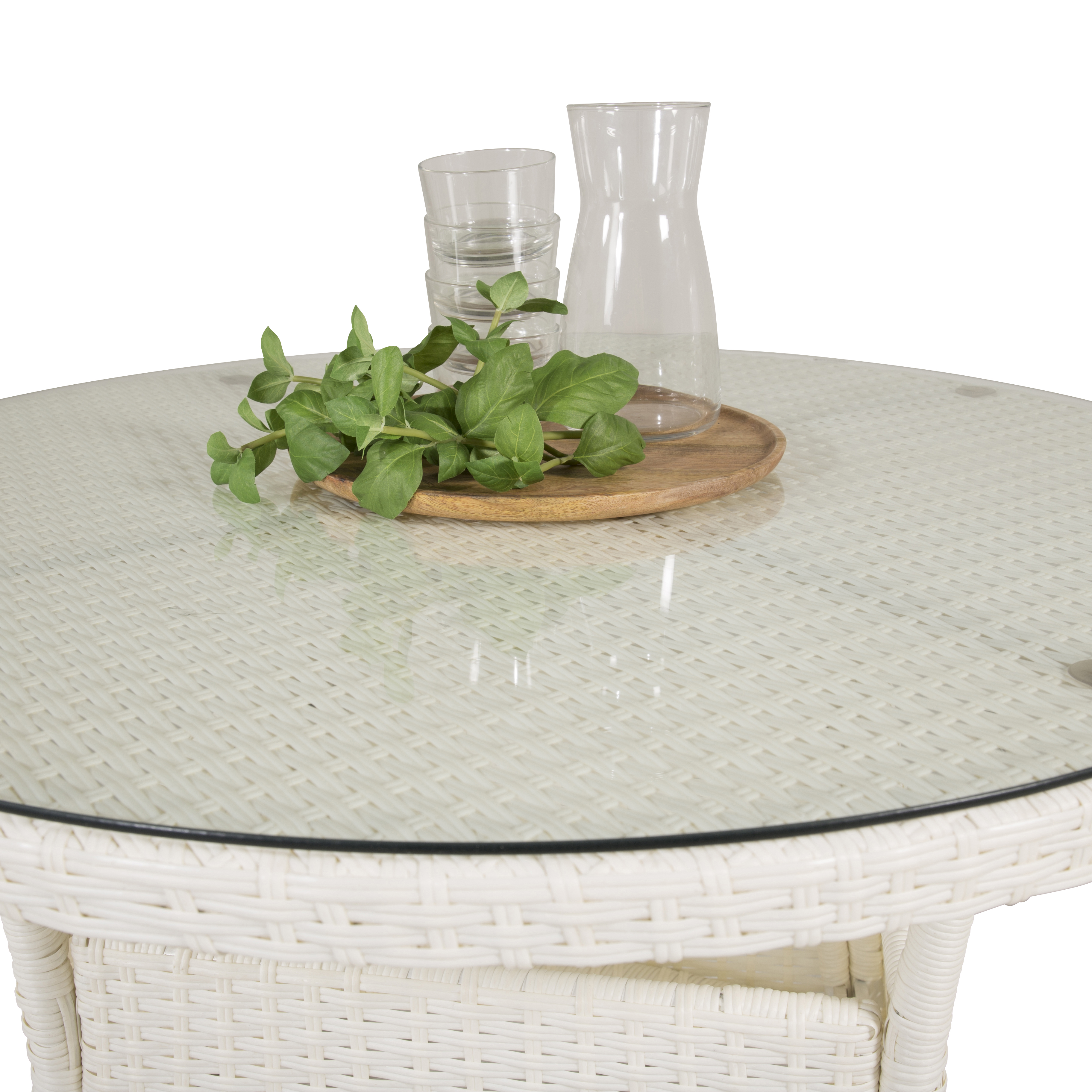 Spisegruppe Venture Home Virda Ø 90 med 2 Thea Spisestoler