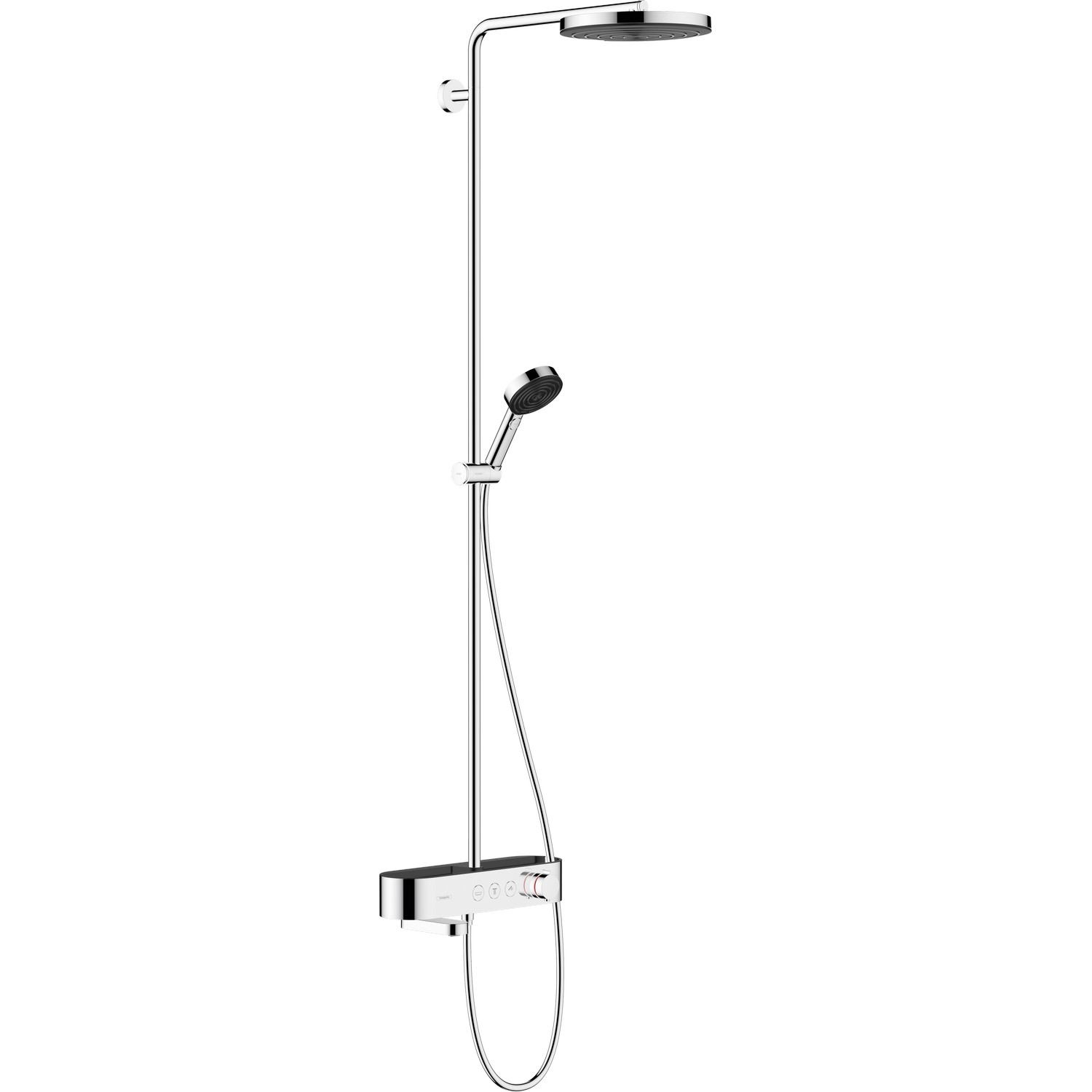 Takdusjsett Hansgrohe Pulsify S 260 1jet med Badekarbatteri