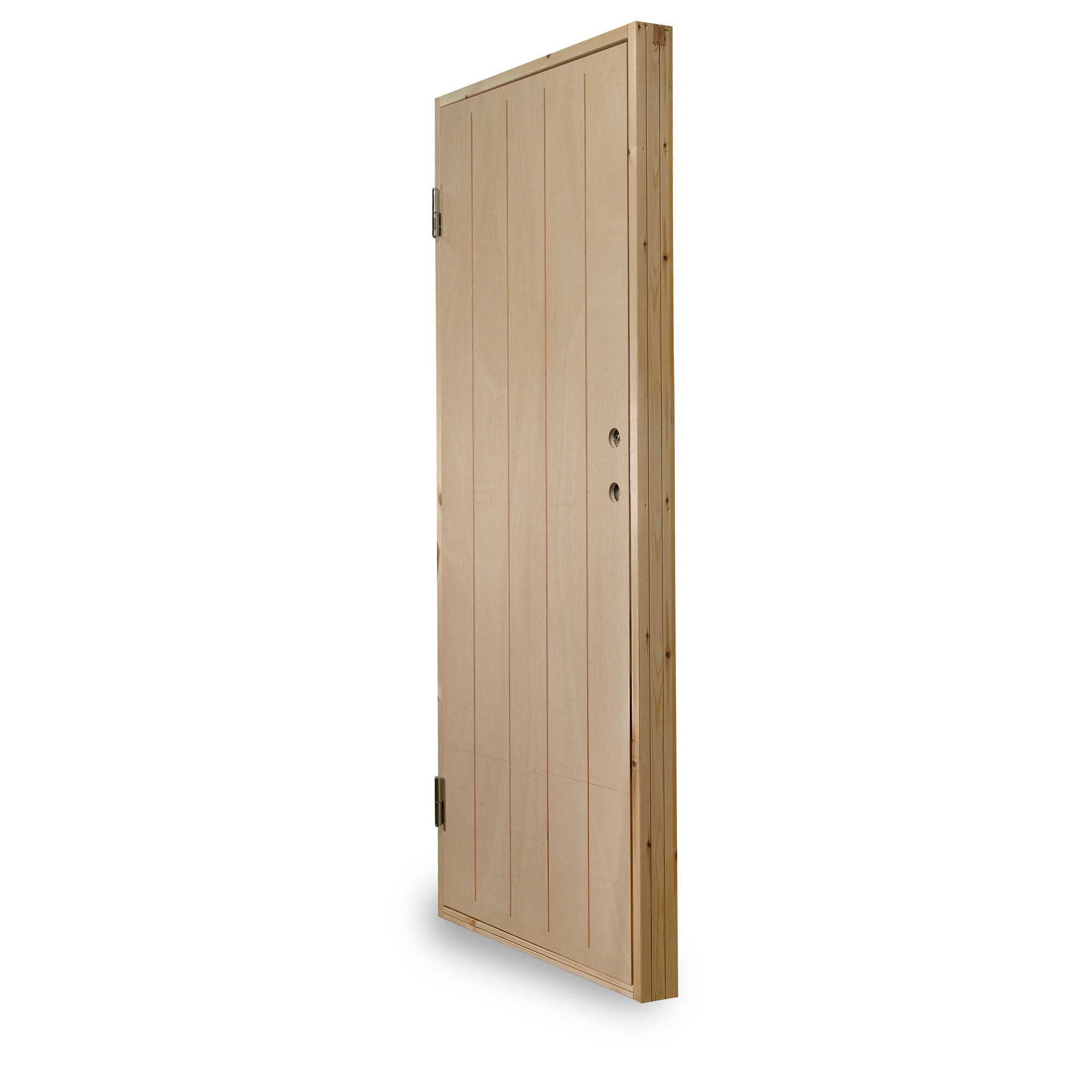 Lagderdør Jabo Ubehandlet Sporfrest Plywood 9x20 dm