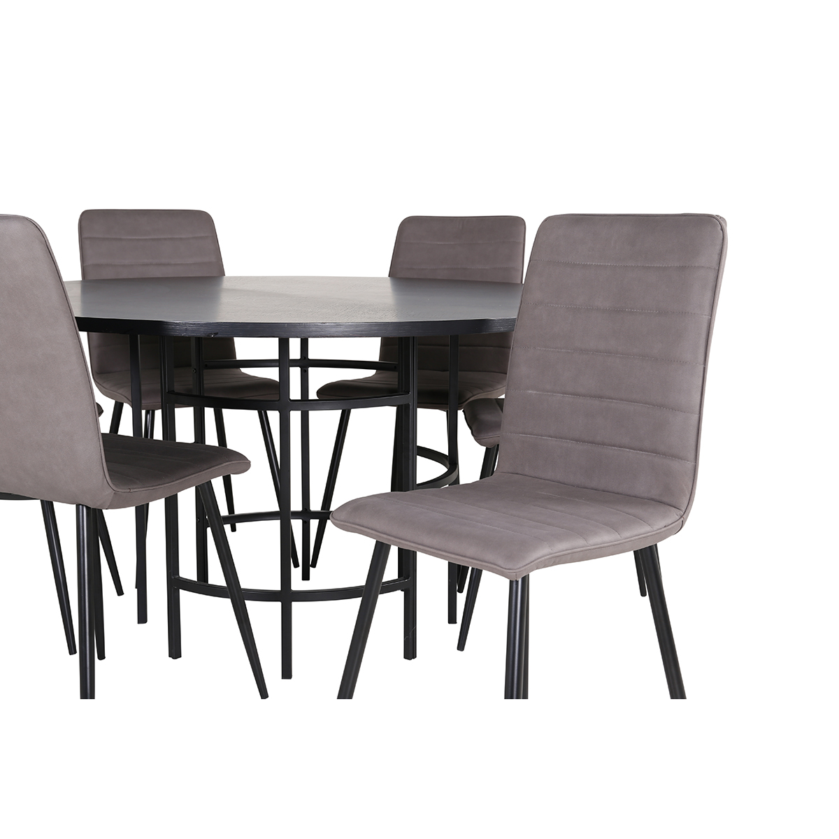 Spisegruppe furniture/fashion Copenhagen Ø140 cm med 6 Windu Stoler