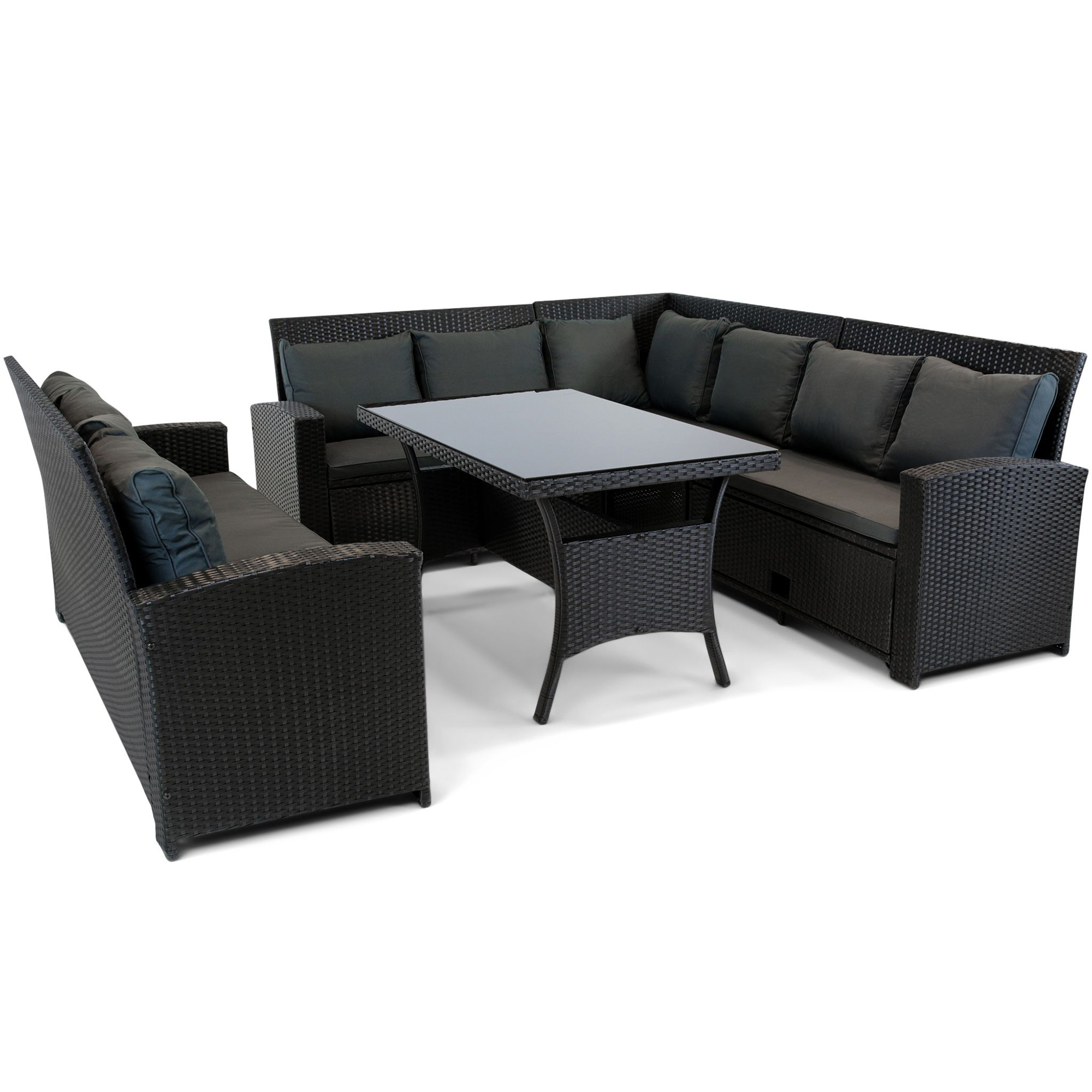 Loungegruppe Lyfco Sannäs Sort