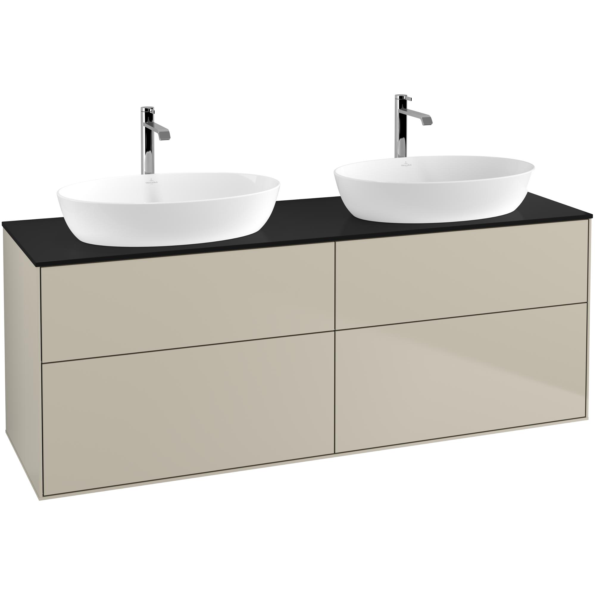 Tv&auml;ttst&auml;llssk&aring;p Villeroy & Boch Finion med 4 L&aring;dor och B&auml;nkskiva f&ouml;r Tv&aring; Frist&aring;ende Tv&auml;ttst&auml;ll fr&aring;n Artis & Collaro