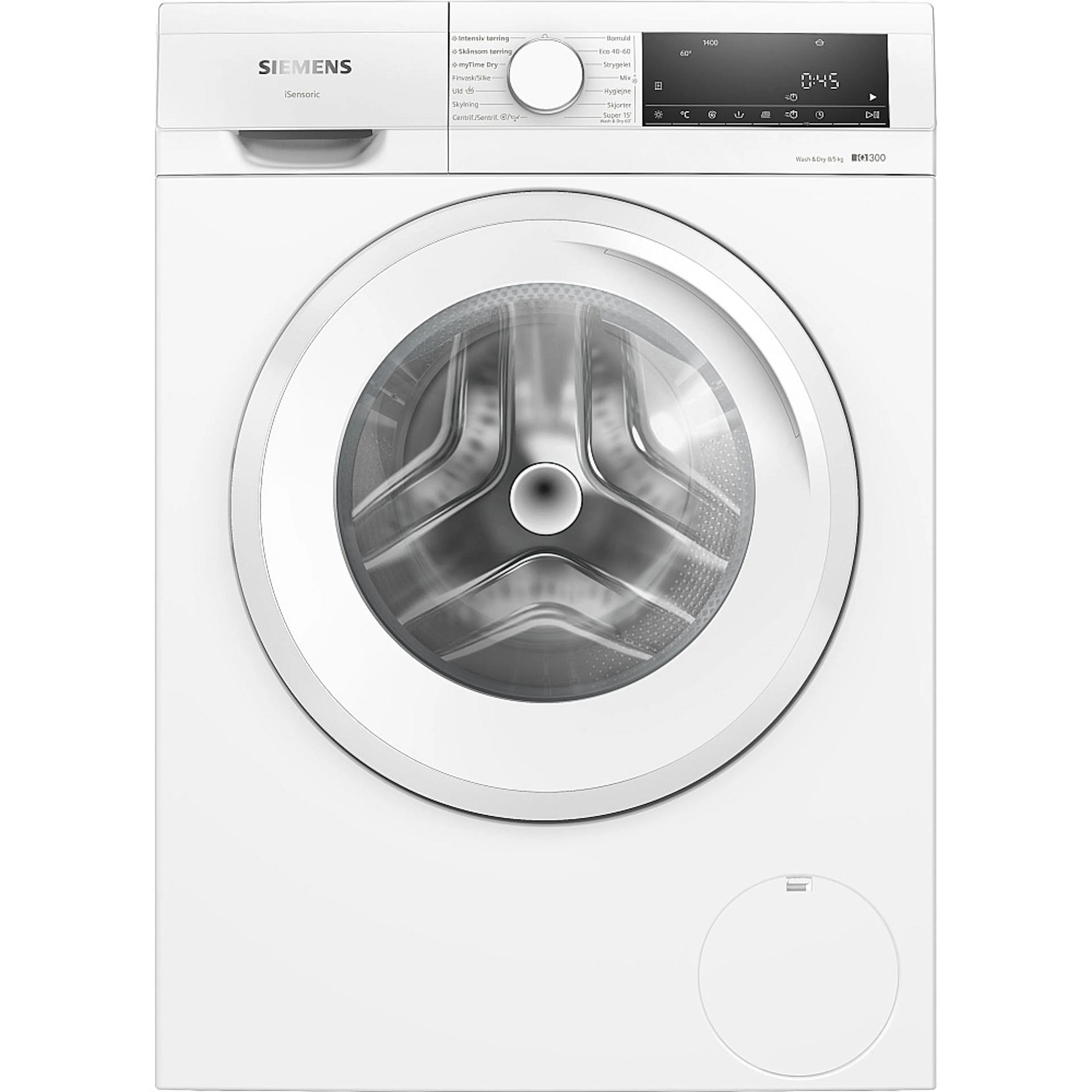 Vaskemaskin med Tørketrommel Siemens iQ300 WN34A1L0DN Hurtigvask