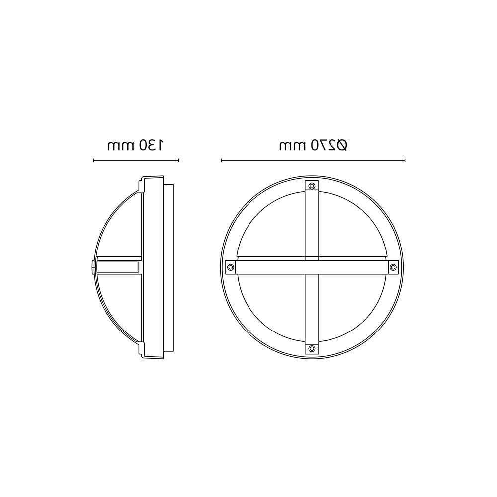 Utelampe SG ARMATUREN Tanto Skumringsrele 11,5W IP65 LED