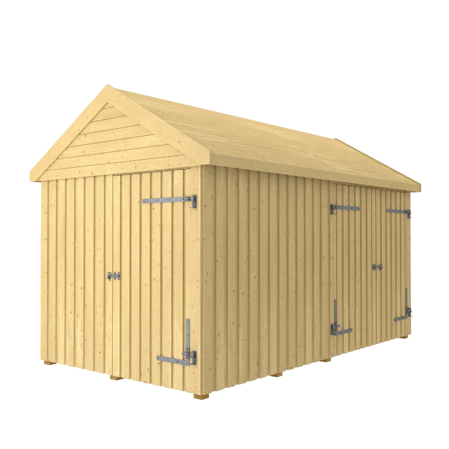 Utebod PLUS Classic Multi Hagehus 2 Moduler Enkel og Dobbeldør 10m2