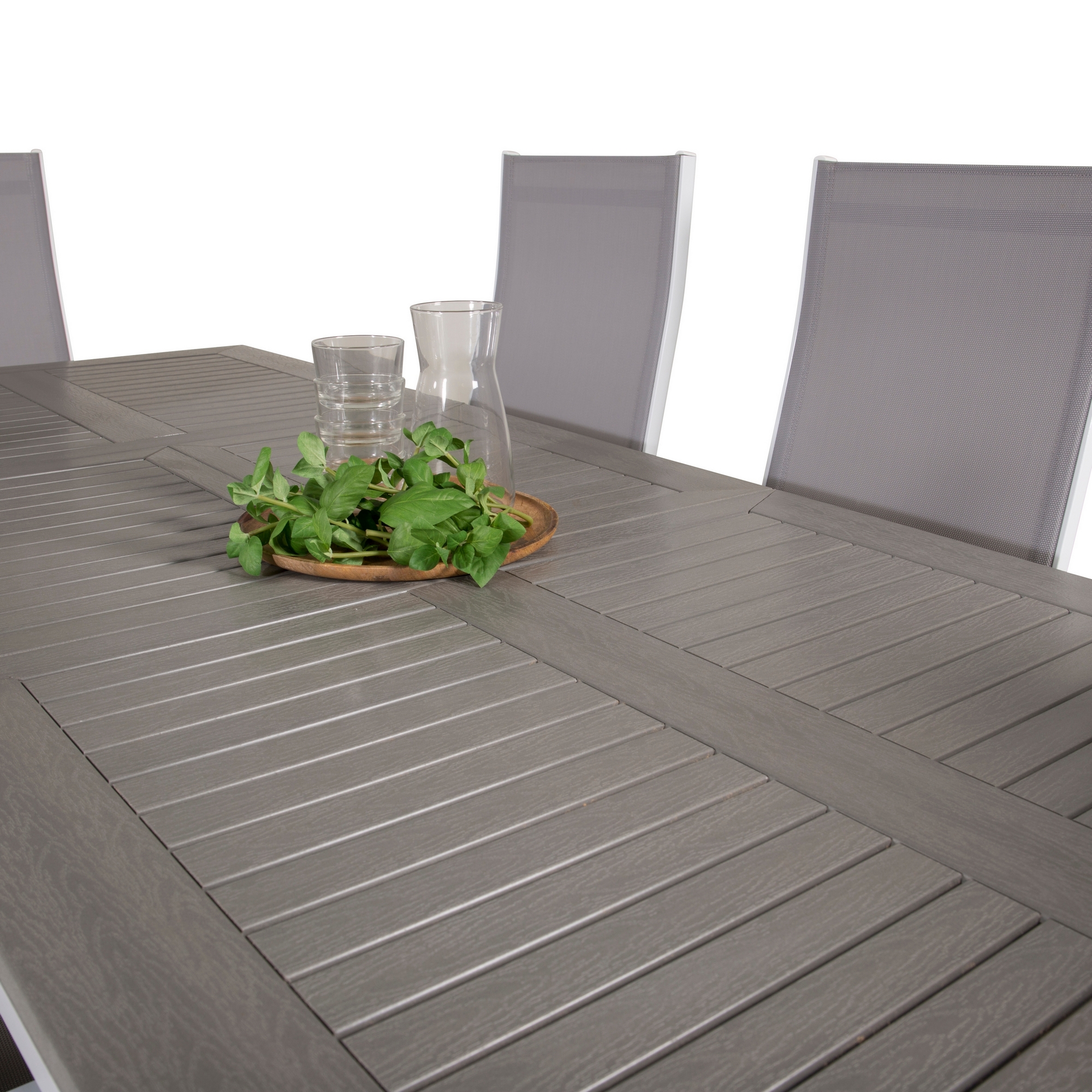 Spisegruppe Venture Home Aleyna 152/210 med 6 Copacabana Stoler