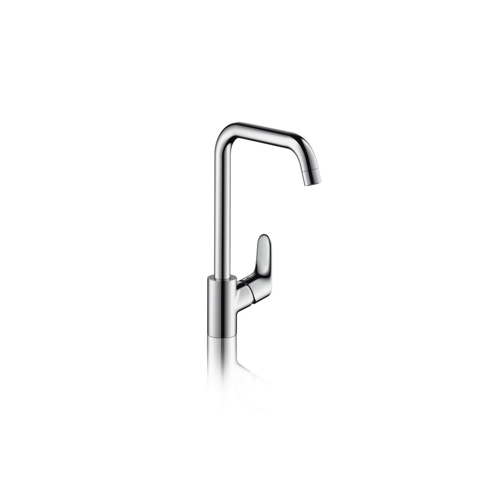 Kjøkkenarmatur Hansgrohe Focus med Svingbar J-Tut Rustfritt Stål