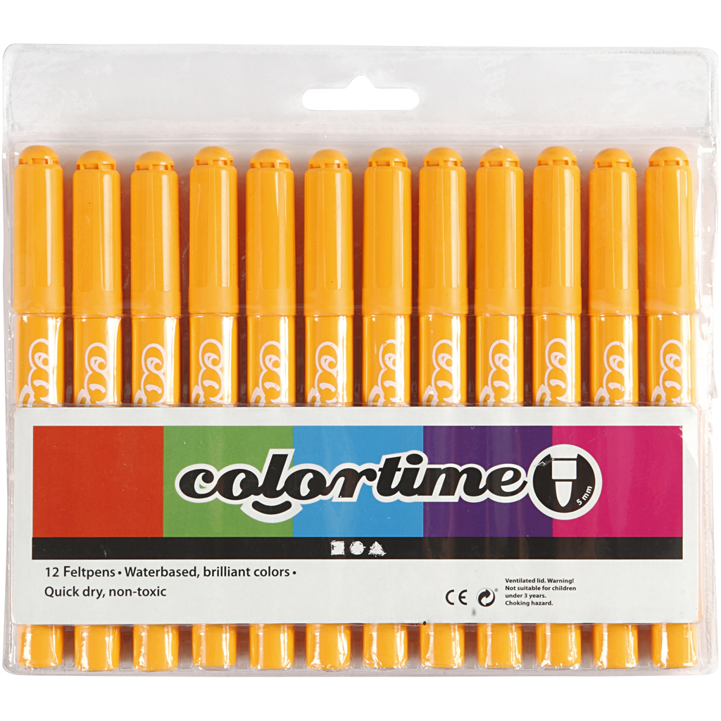 Tusjpenner Creativ Company Colortime Strek 5 mm 1 Pk