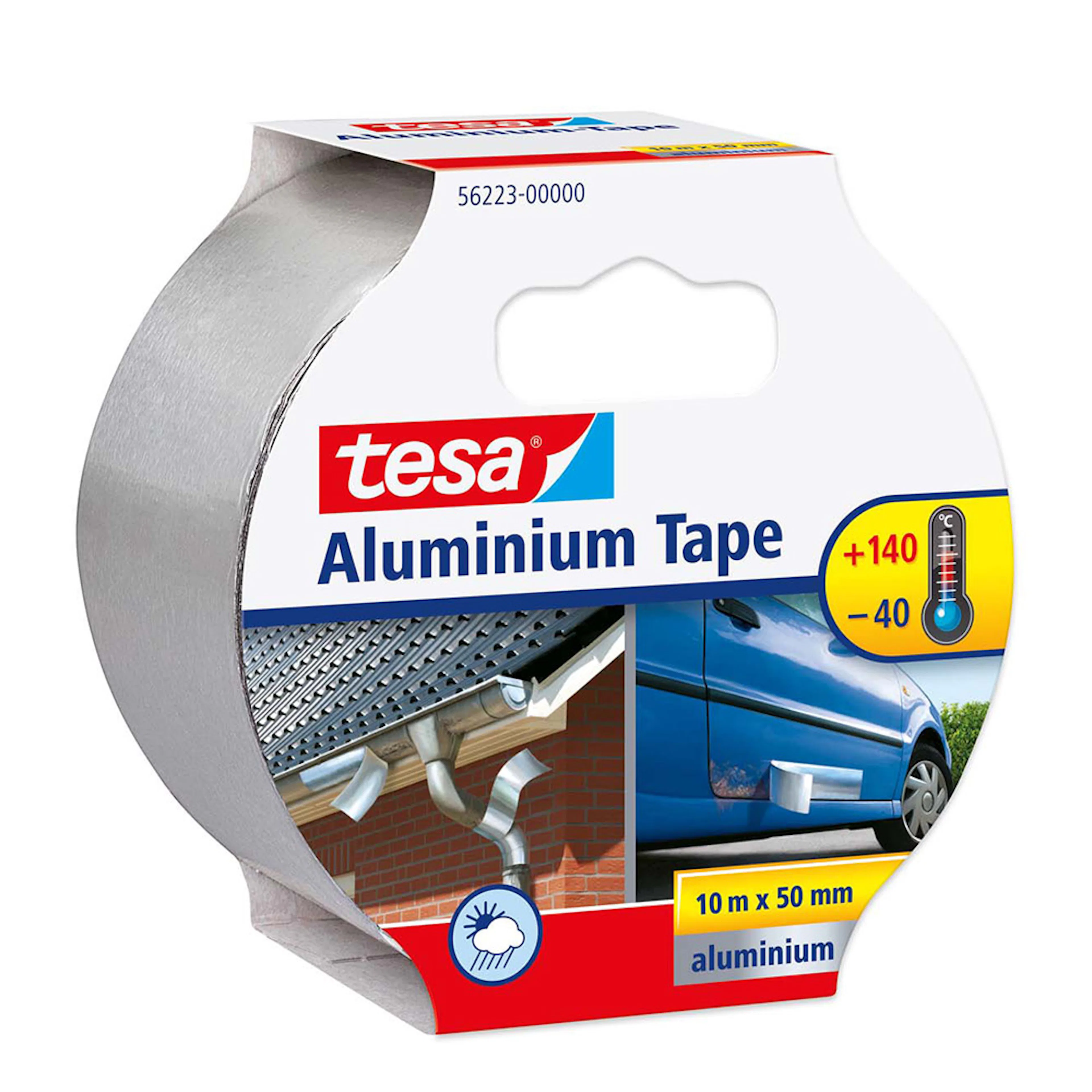 Aluminiumstape Tesa 50 mm x 10 m