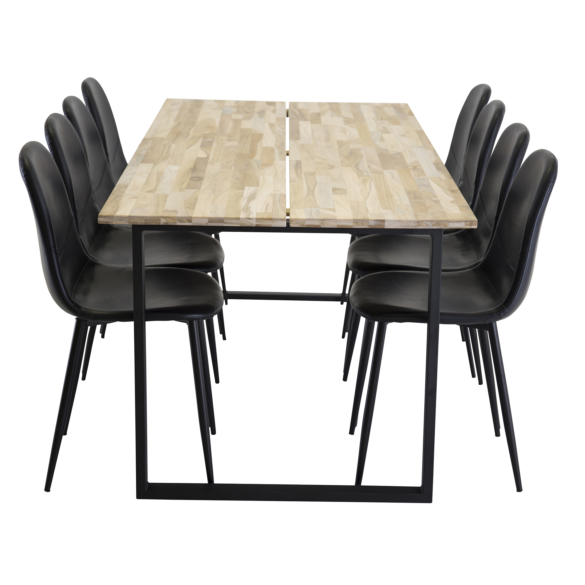 Spisegruppe Venture Home Cirebon med 8 Polar Stoler