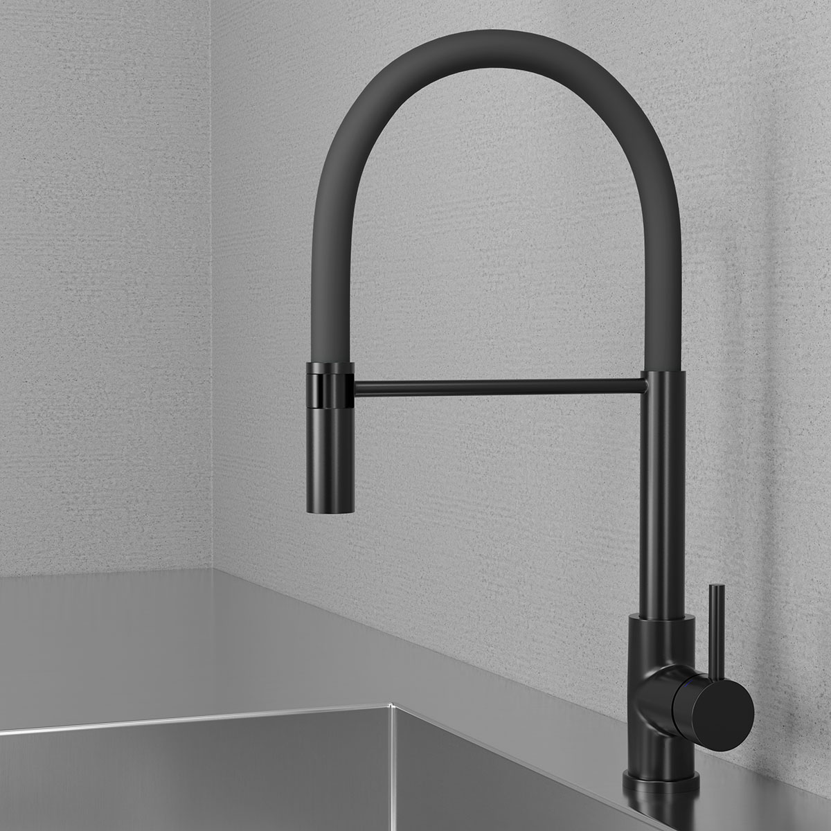 Köksblandare Scandtap Steel Pro Rostfritt Stål