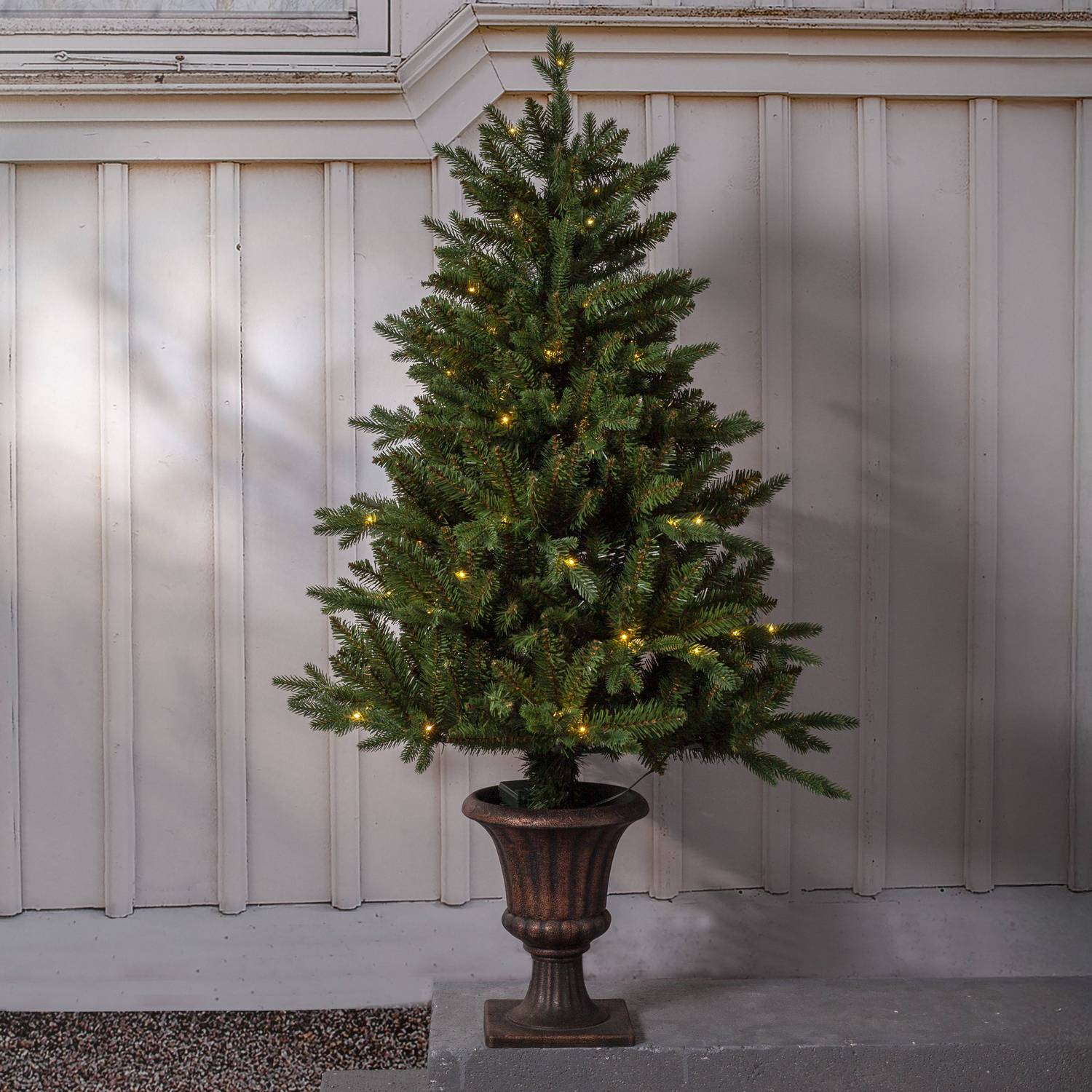 Juletre Star Trading Byske Kunstig 120 cm med LED 80 Lys