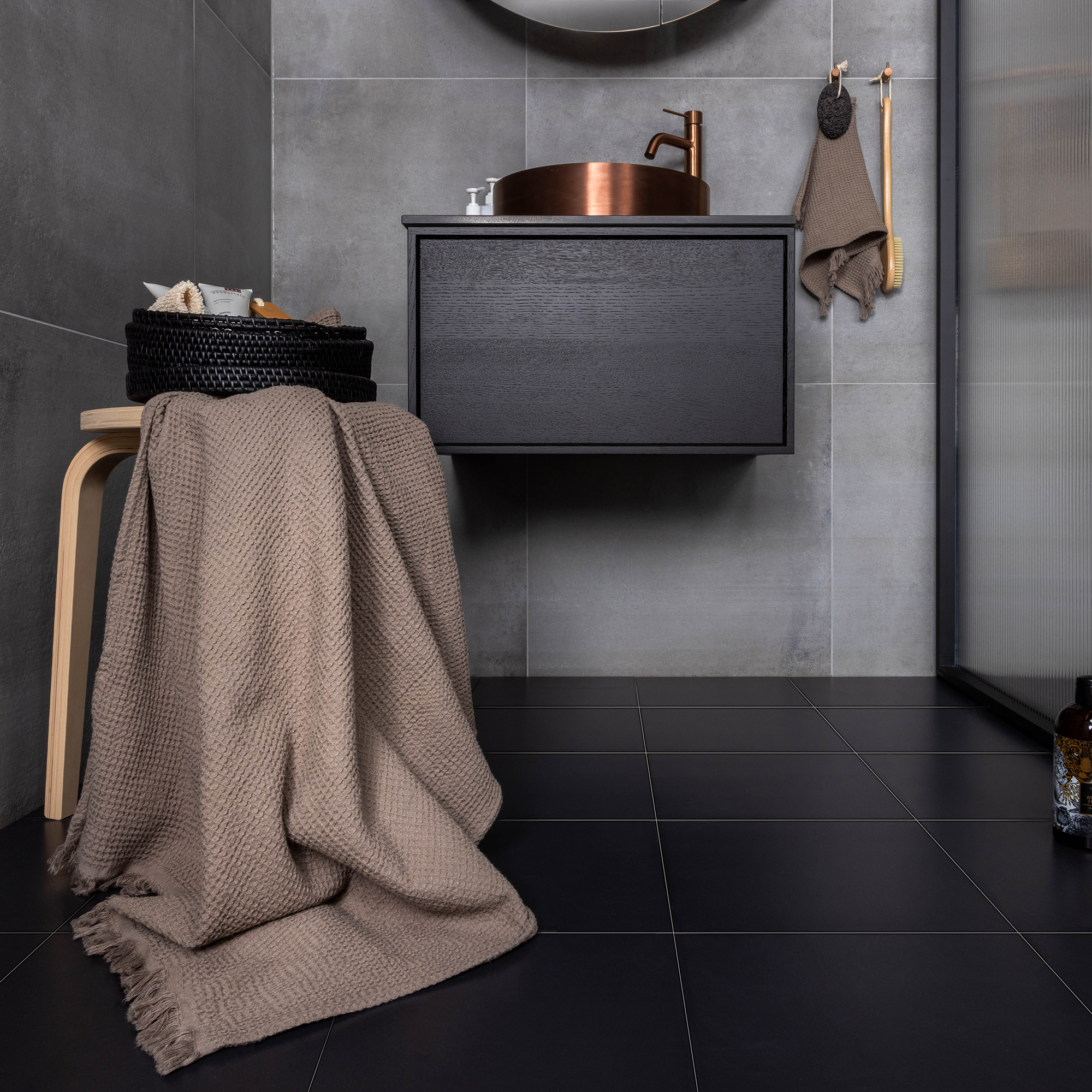 Klinker Arredo Carla Mattsvart 30x30 cm