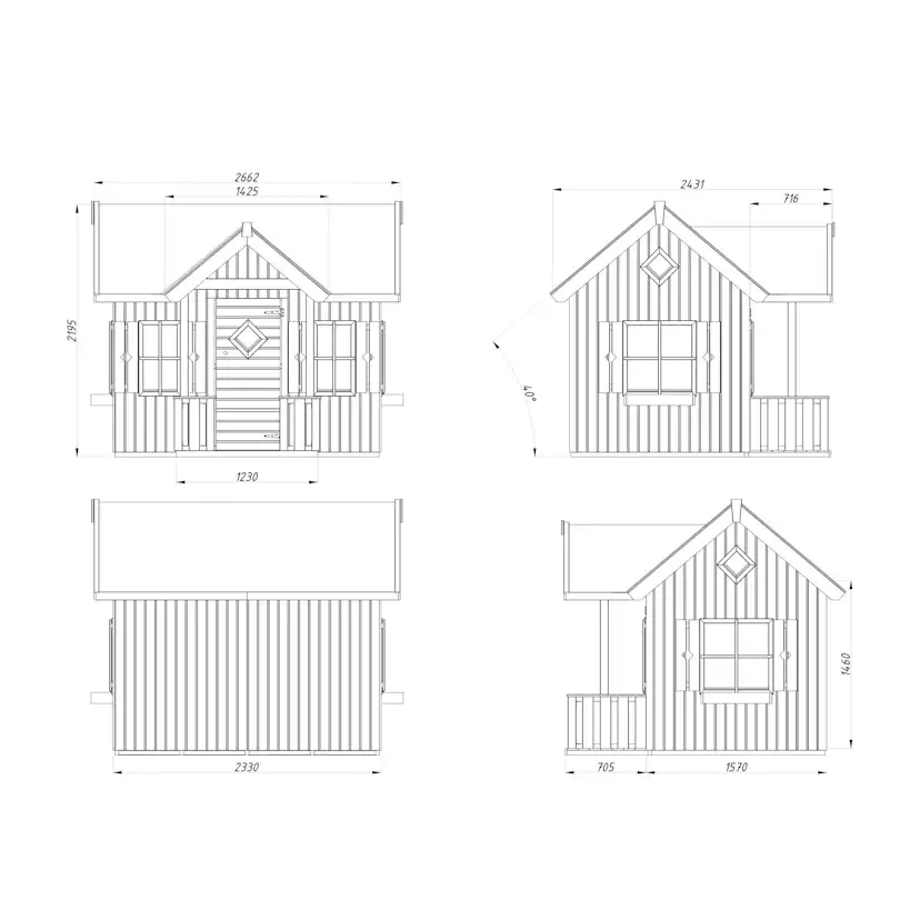 Lekehus Palmako Jennie 3,7