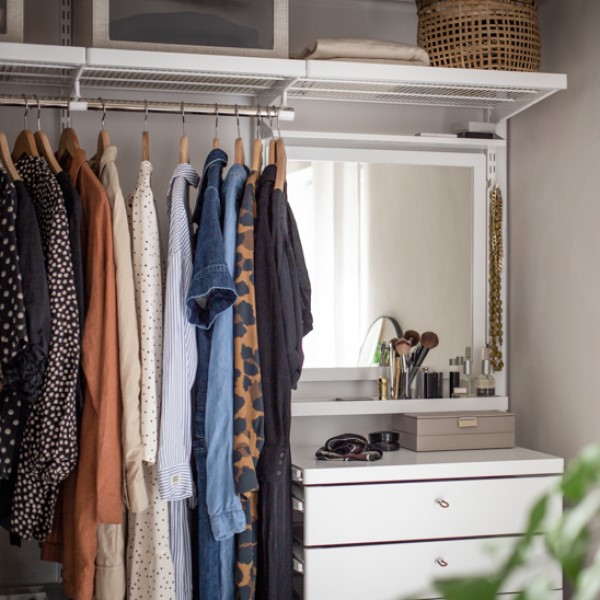 Tilbehørshylle Elfa Décor