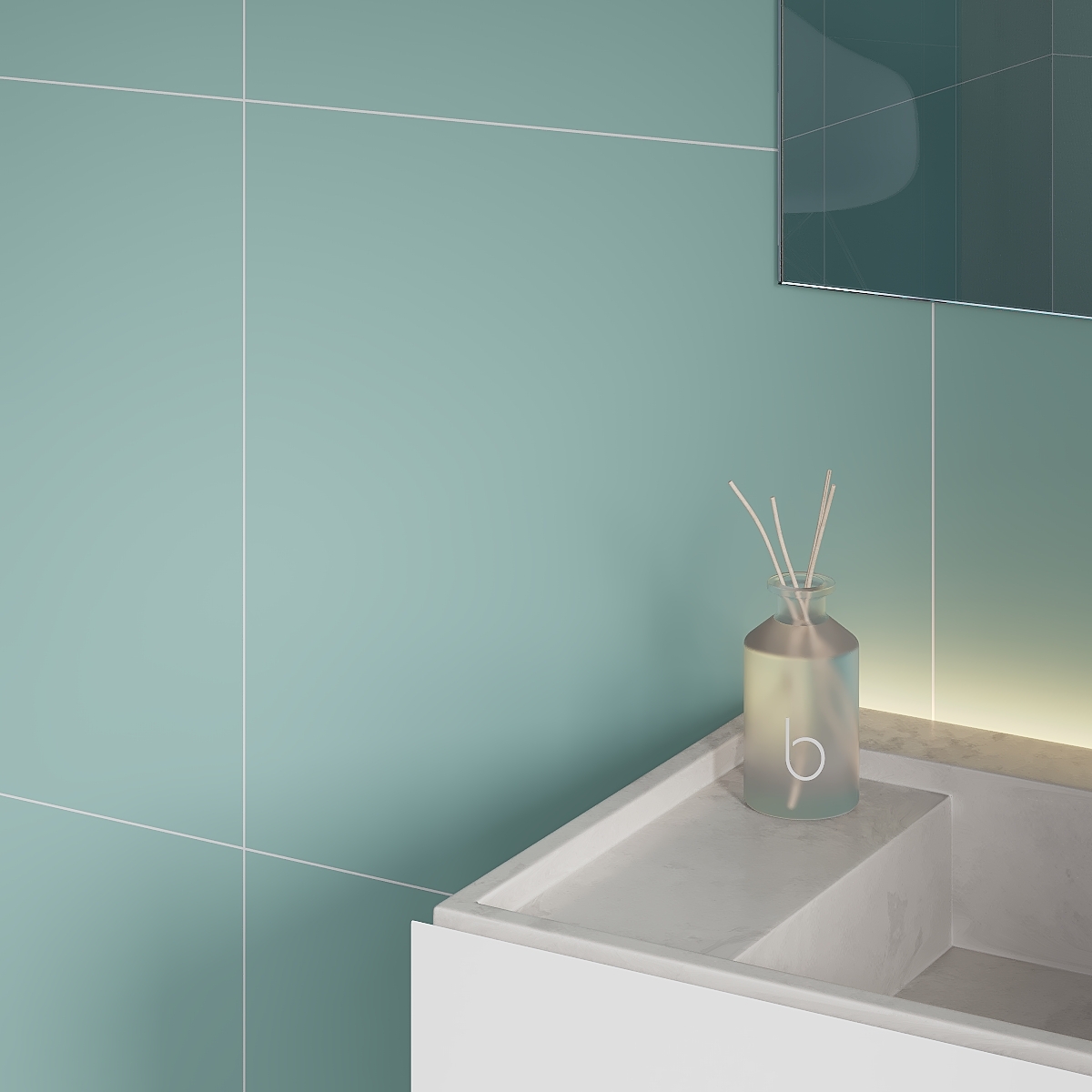 Baderomspanel Fibo 3212-6060 EM Aqua Mint