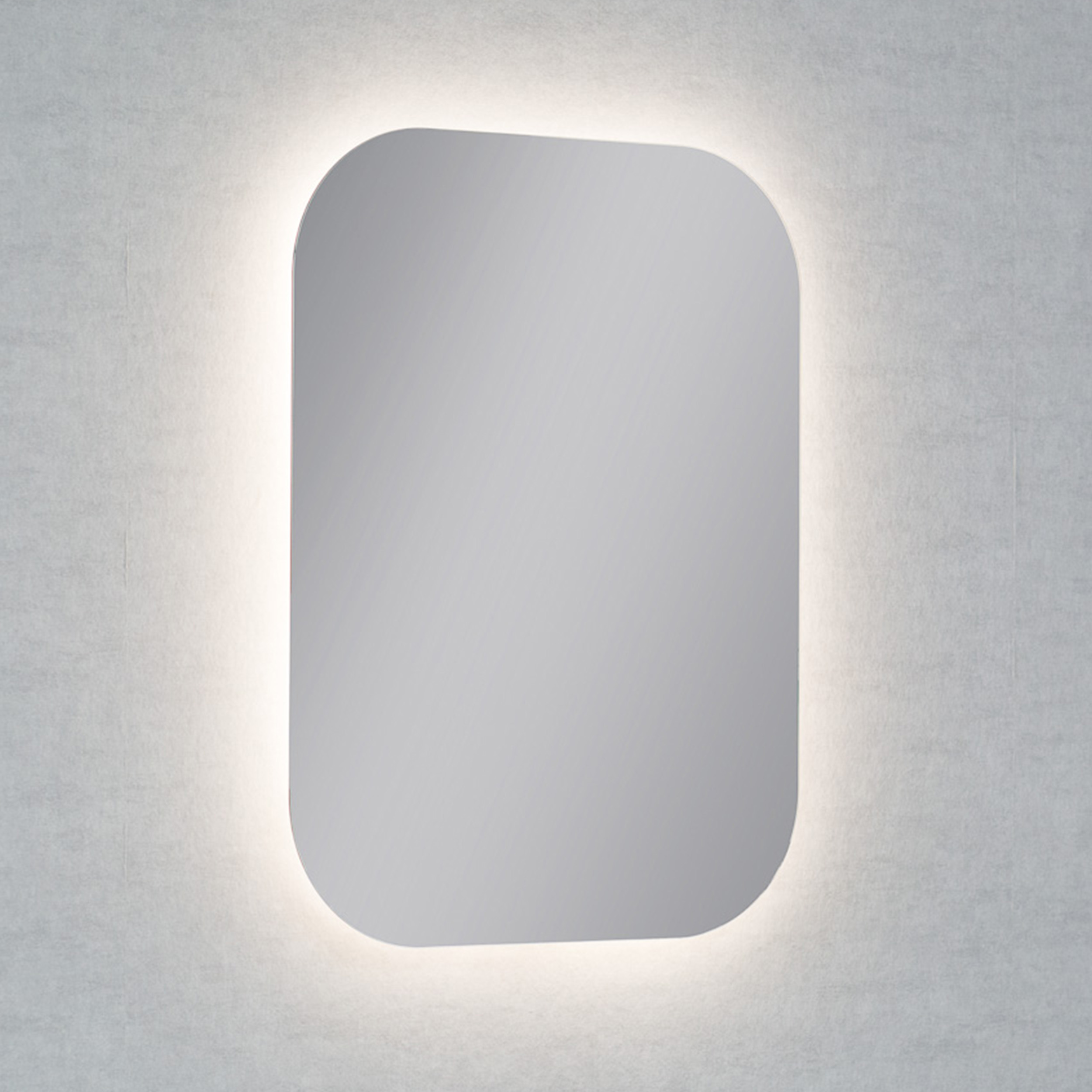 Speil Vidi Liso med LED-belysning