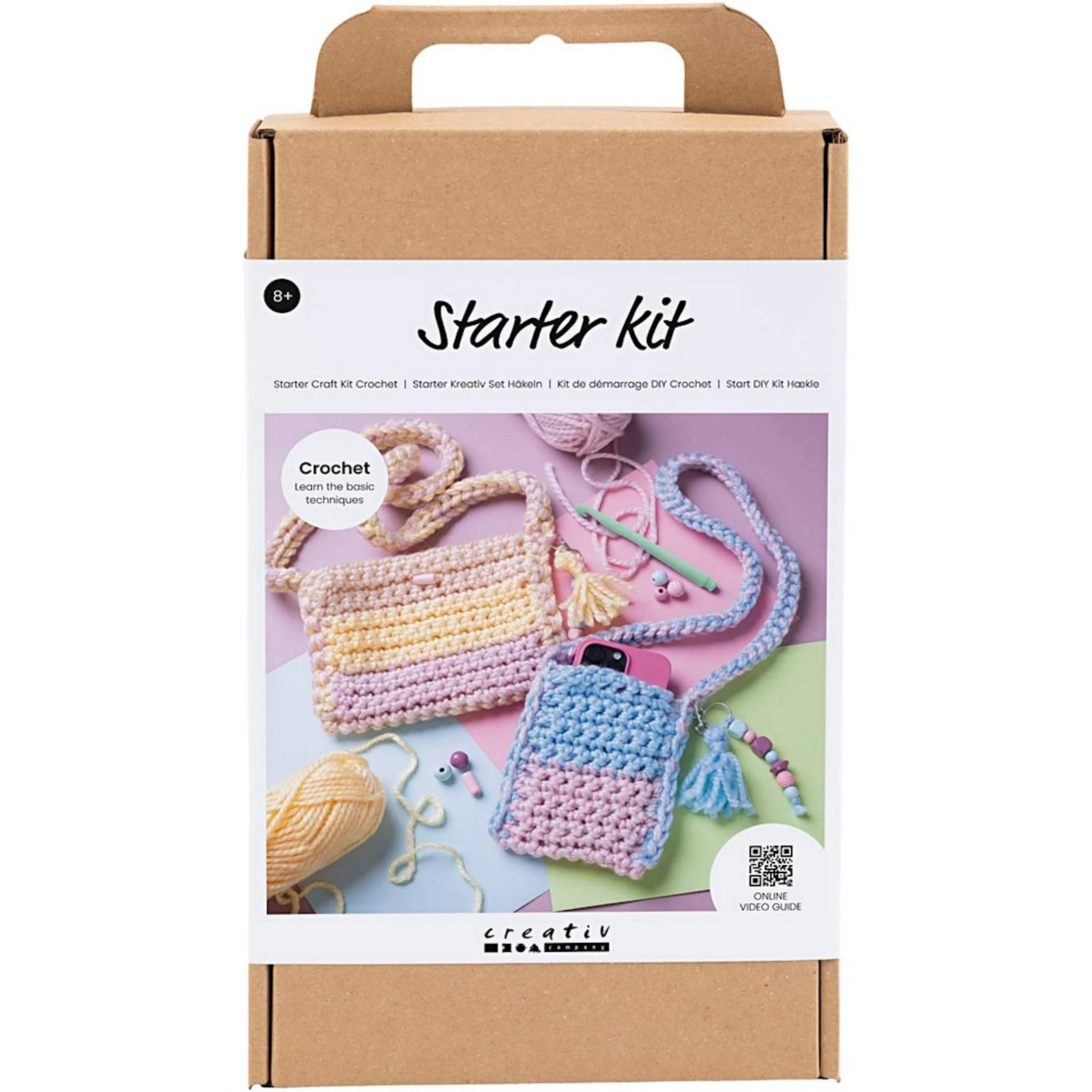 Hobbysett Creativ Company Start DIY Kit Vesker Hekling