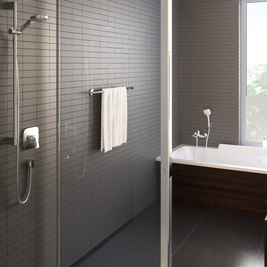 Dusjsett Hansgrohe Croma Select E Multi