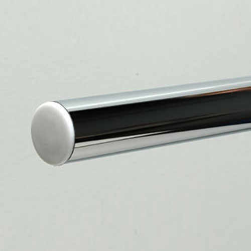 GARDEROBESTANG 1850 MM SØLV Lengde: 1850 mm. Sølv