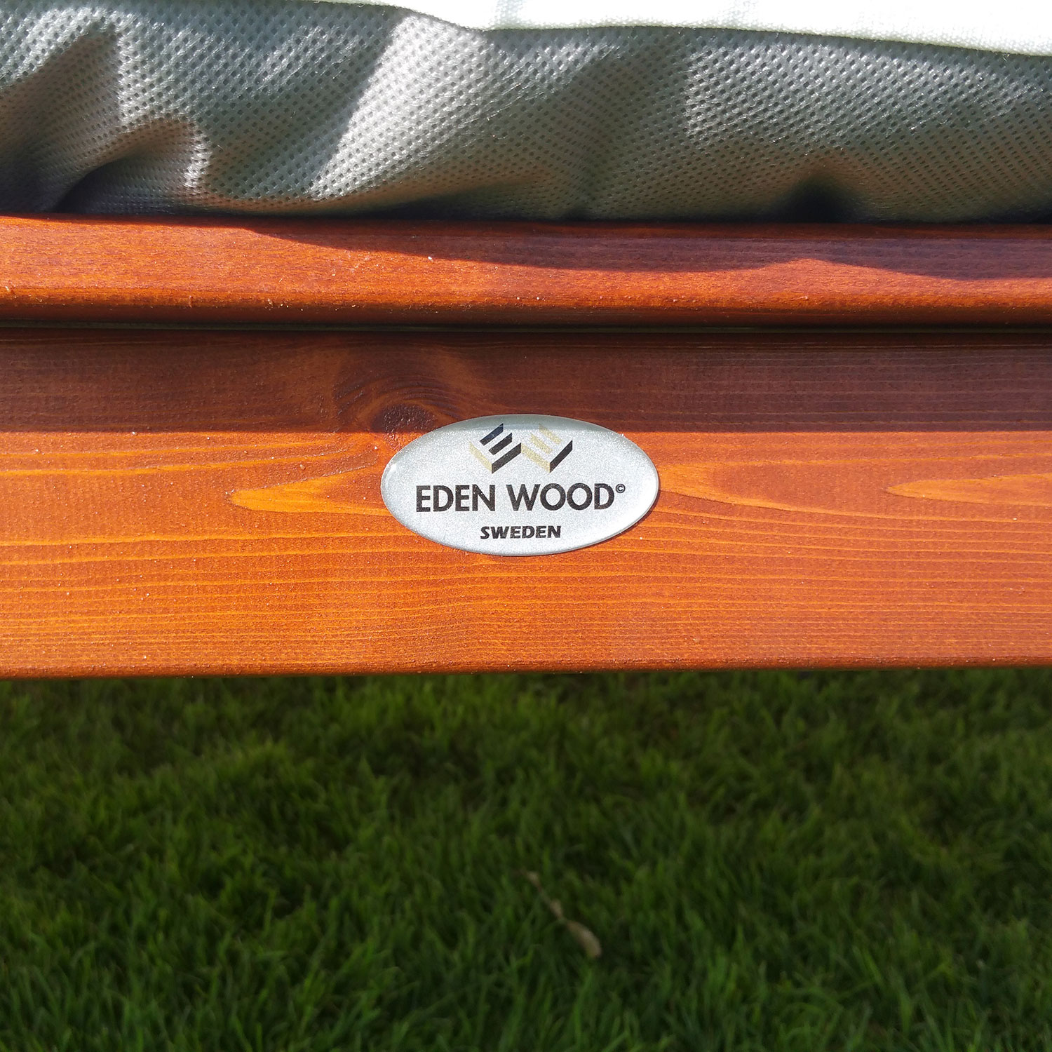 Hammock Eden Wood Mellby 3-seter Brunlasert