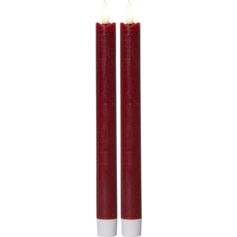 Antikklys Star Trading Flamme Lang LED 2-pk