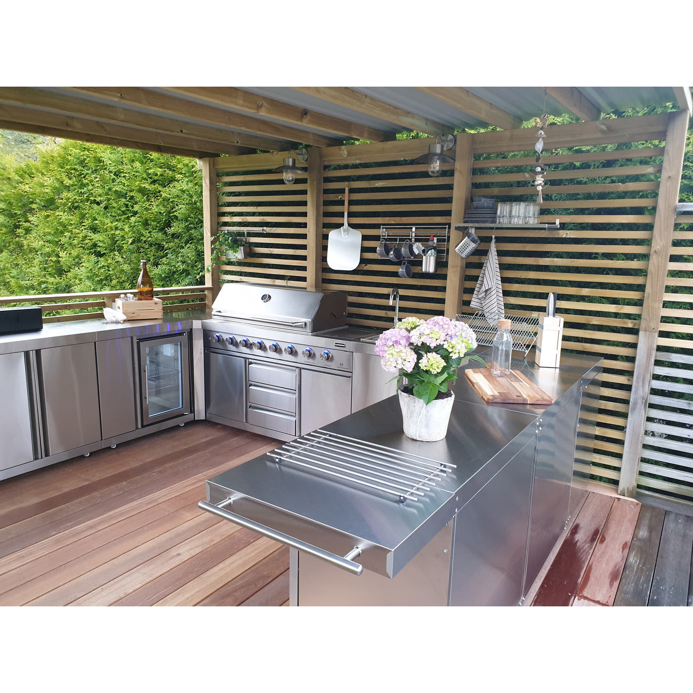 Oppbevaringsskap Modul Myoutdoorkitchen Stainless Collection
