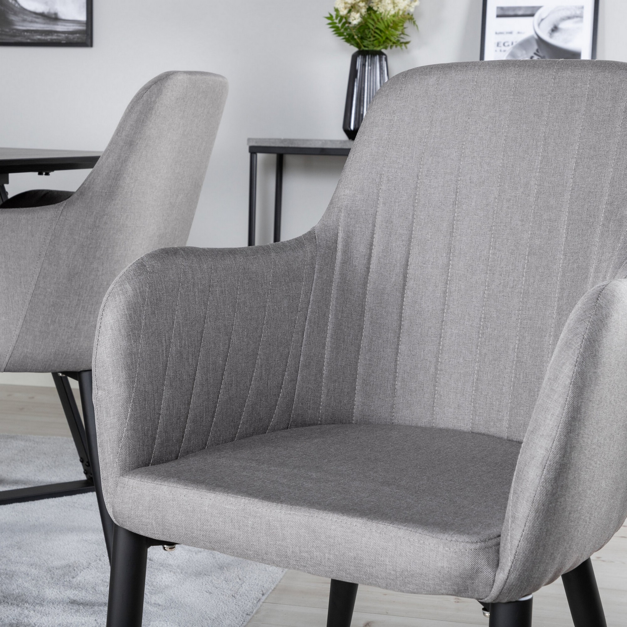 Spisegruppe Venture Home Marina med 4stk Comfort Stoler