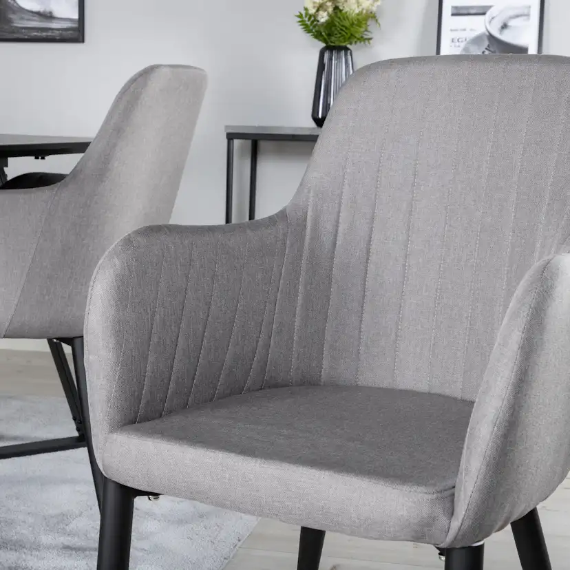 Spisegruppe Venture Home Marina med 4stk Comfort Stoler