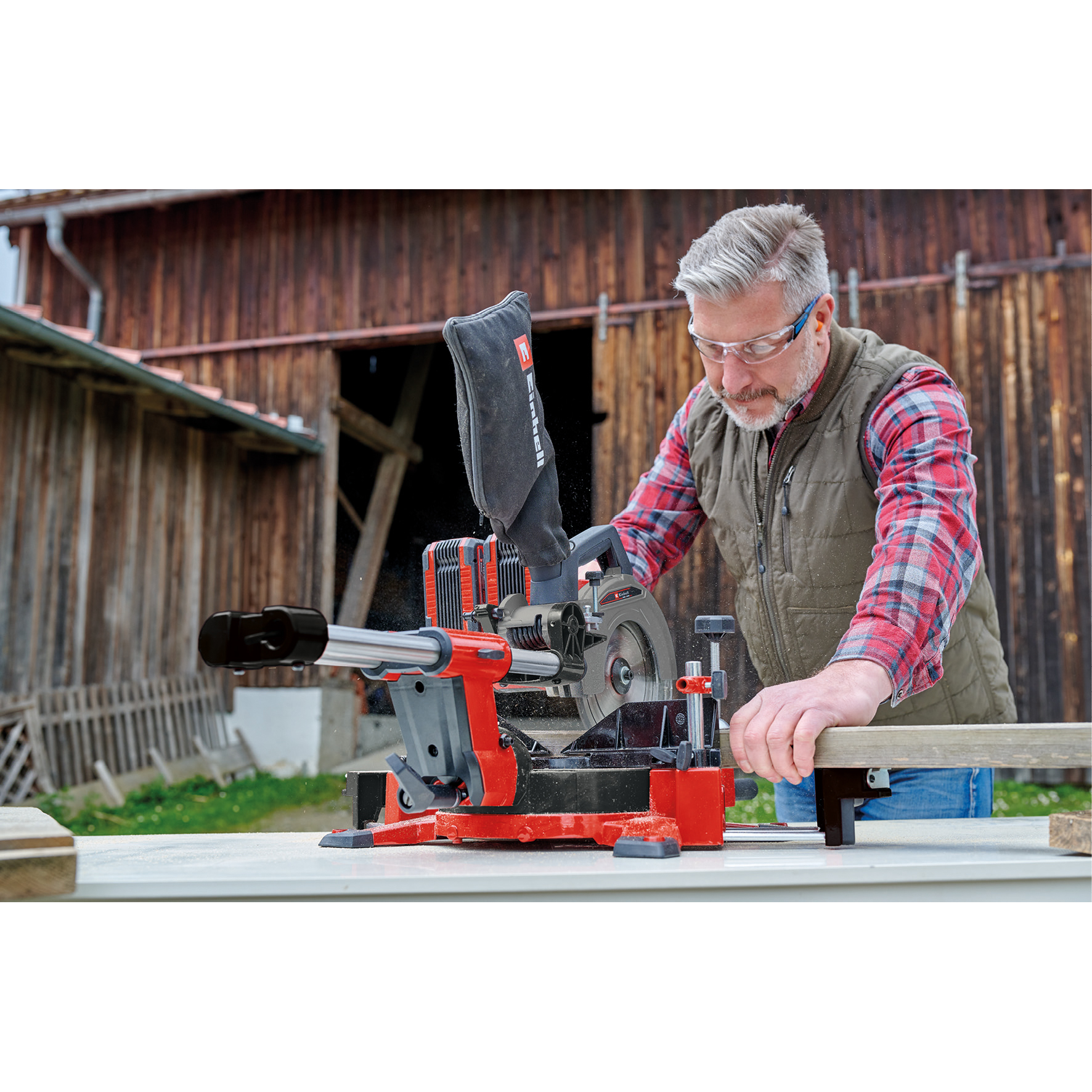 Kapp- og Gjærsag Einhell TE-SM 36/210 Li - Solo Trådløs uten Batteri