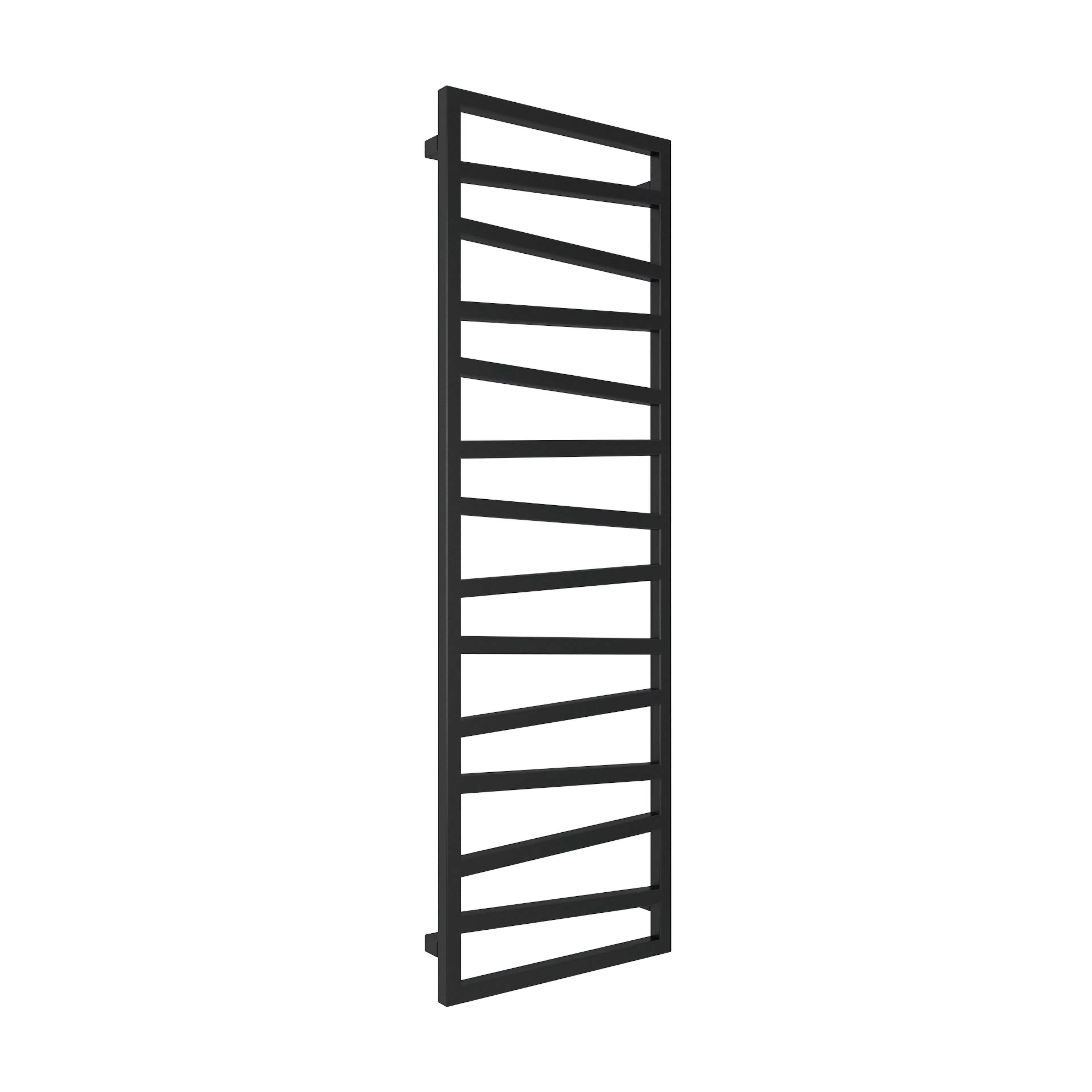 ZigZag El 1545X500 Svart Blank Svart, BxH: 500x1540 mm, 600 W