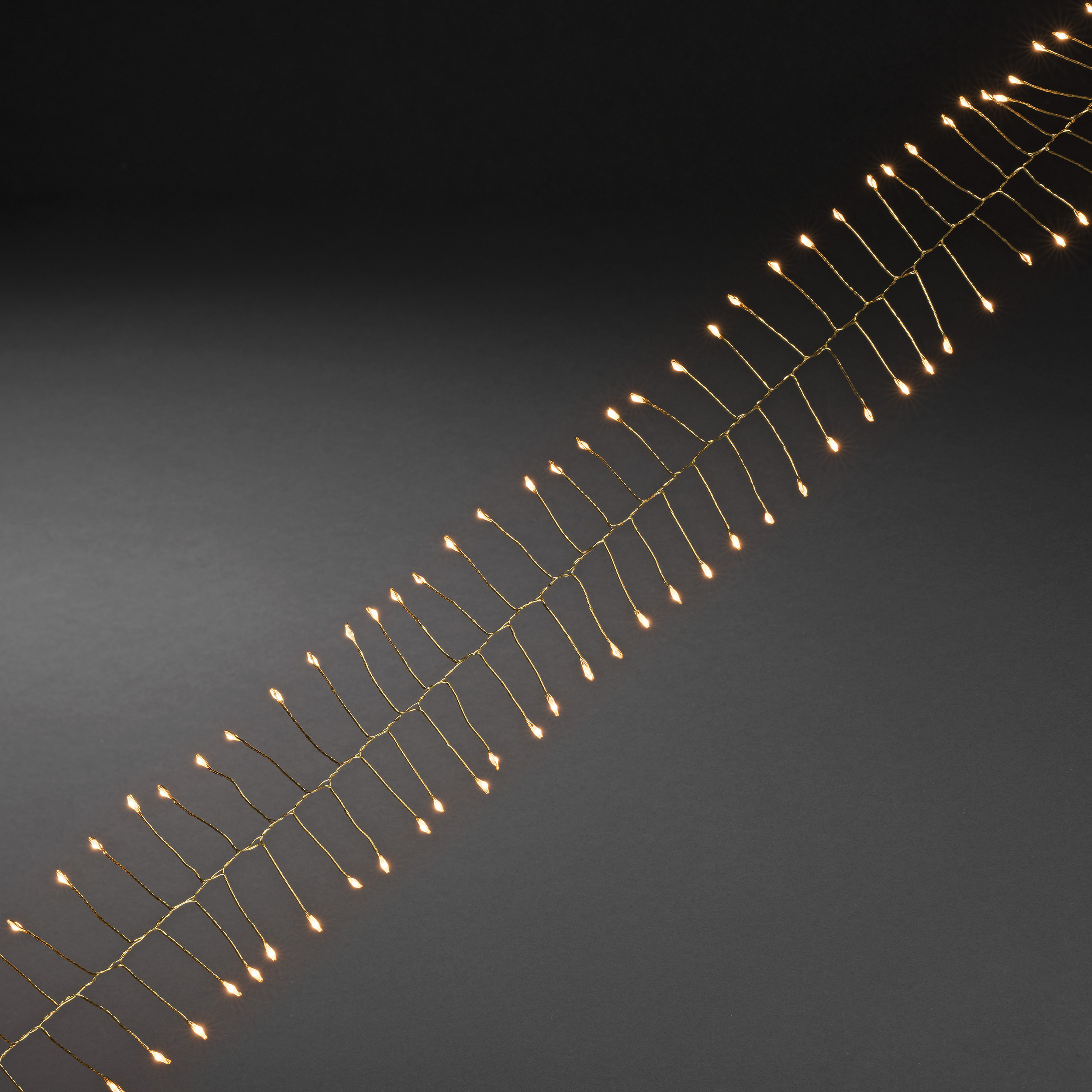 Lyslenke Gnosjö Konstsmide Microcluster Amber LED 200L