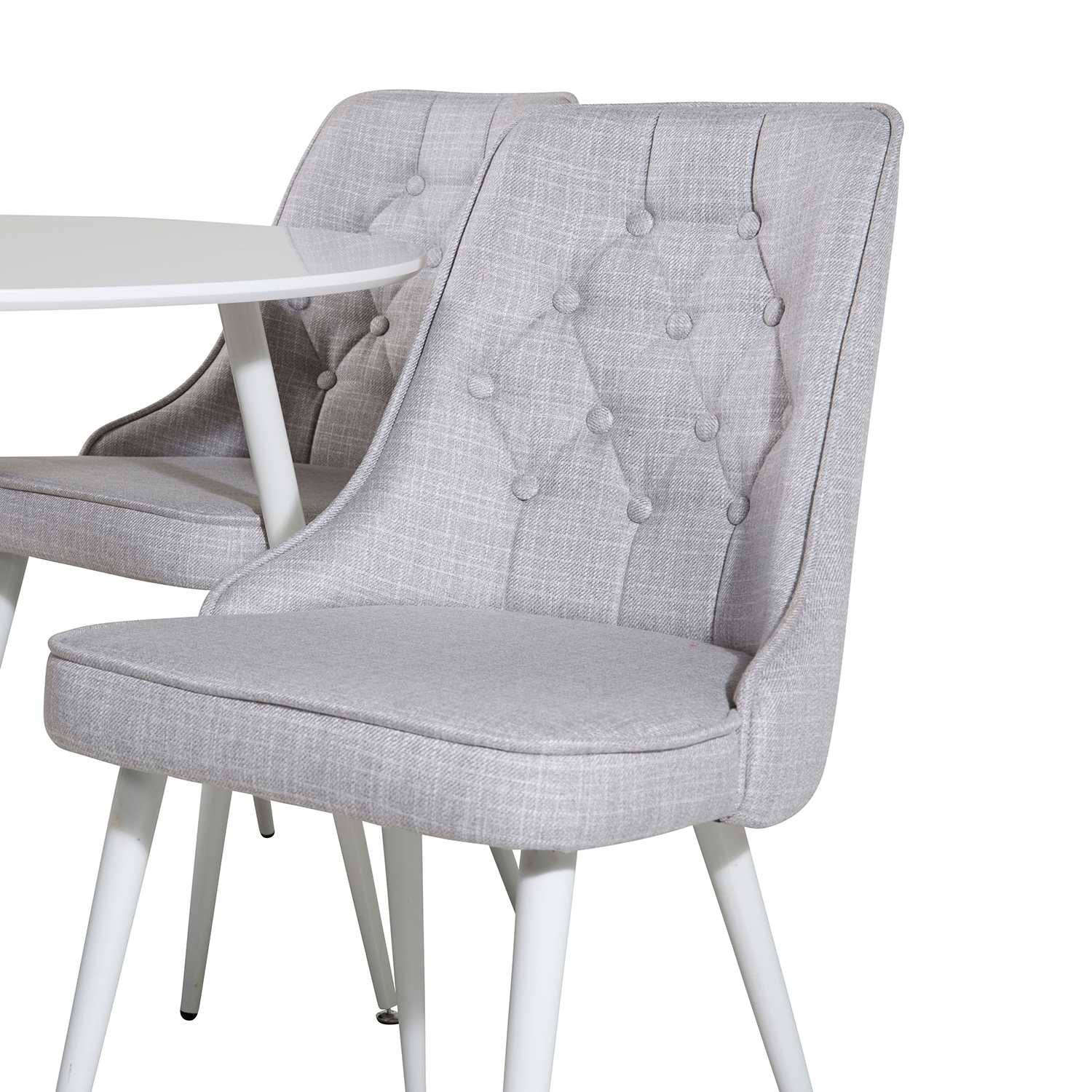 Spisegruppe Venture Home Plake med 4 Vera Stoler Polyester Rundt