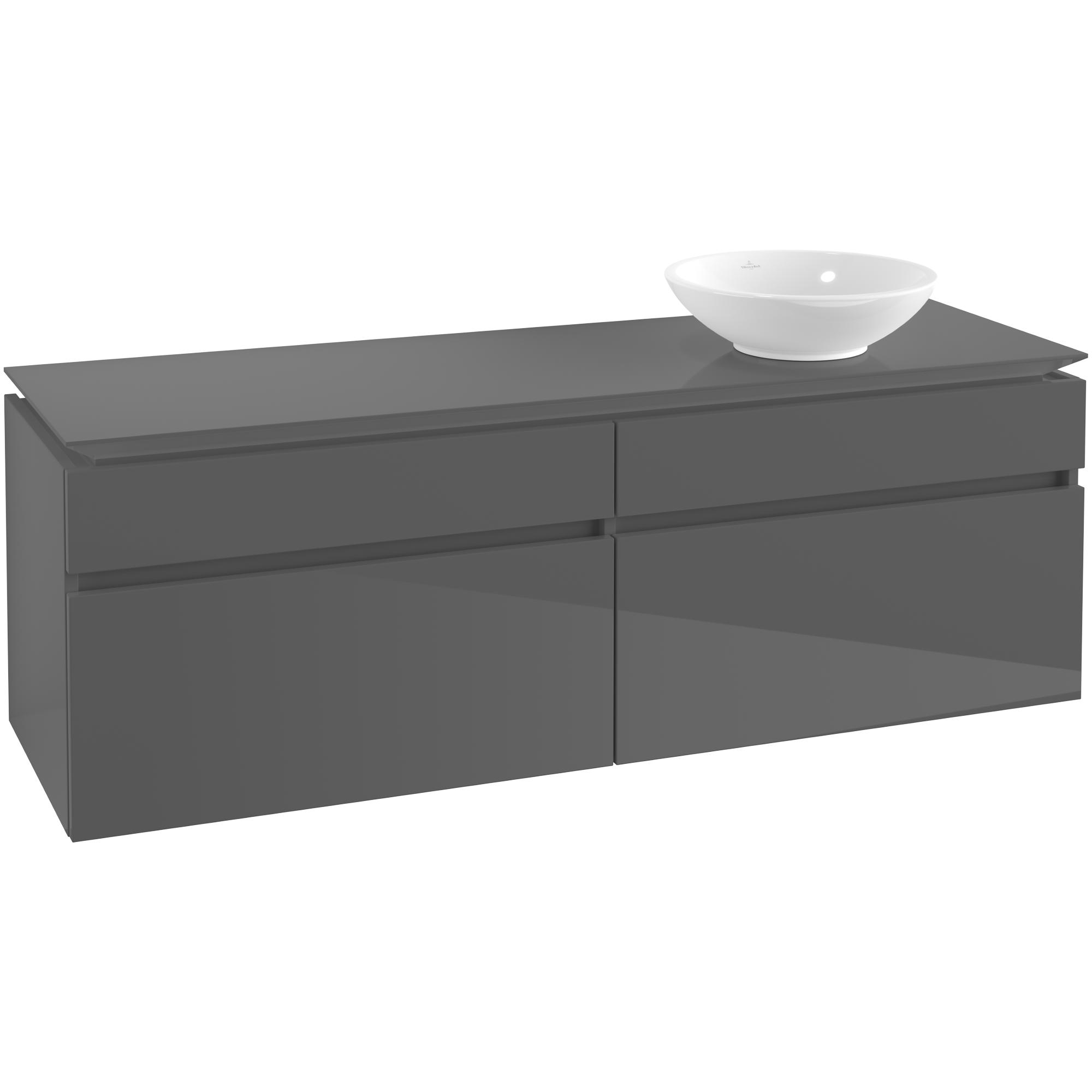 Tvättställsskåp Villeroy & Boch Legato 1600 med 4 Lådor för Fristående Tvättställ | badrum - badrumsmobler - tvattstallsskap-och-kommod | KakelKungen